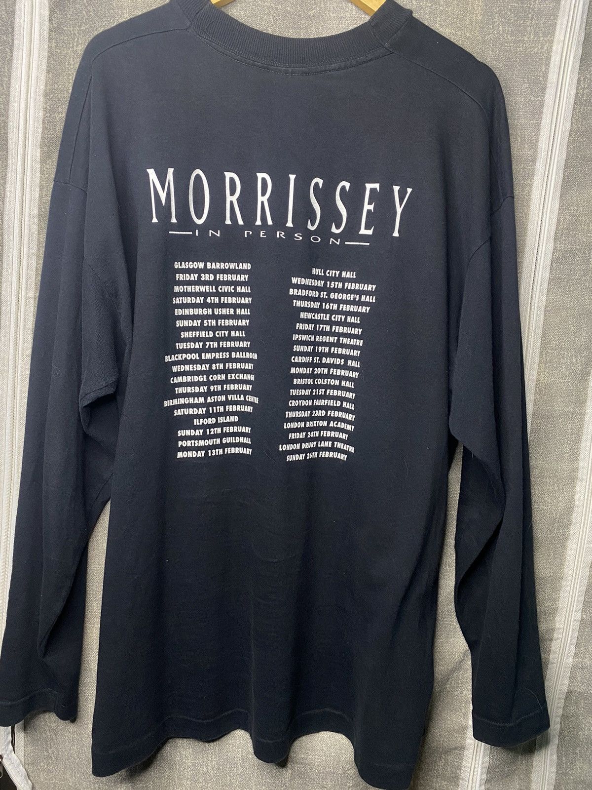 Band Tees × Vintage Morrissey in prison tour ‘90 Size US XL / EU 56 / 4 - 2 Thumbnail