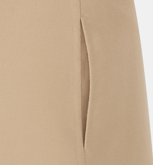 Dior o1w1db11225 450J17 Straight Mini Skirt in Beige Size 27" / US 4 / IT 40 - 3 Thumbnail