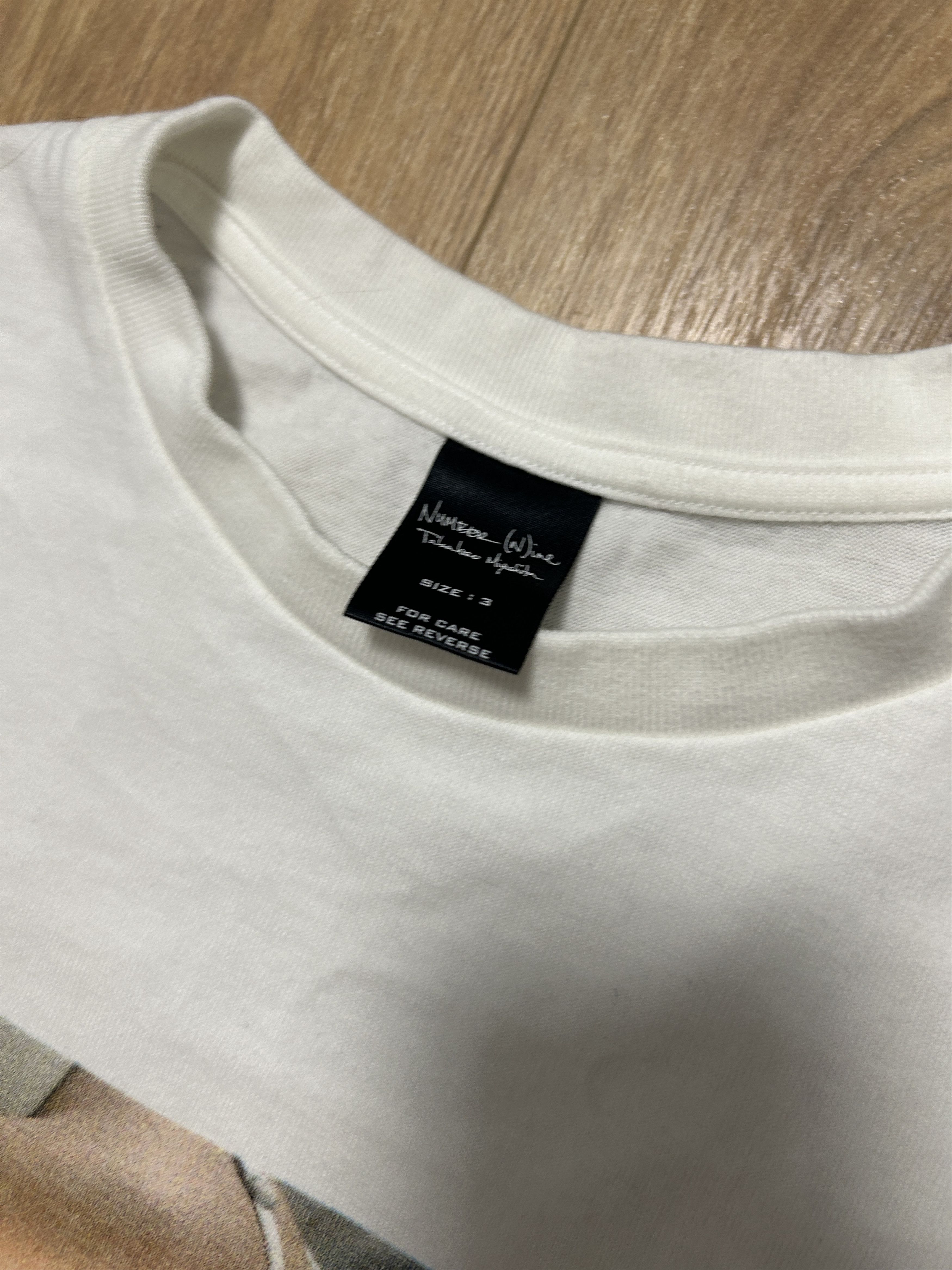 Number (N)ine Number (N)ine ssaw03 Code 46 Movie T Shirt Size US M / EU 48-50 / 2 - 4 Thumbnail