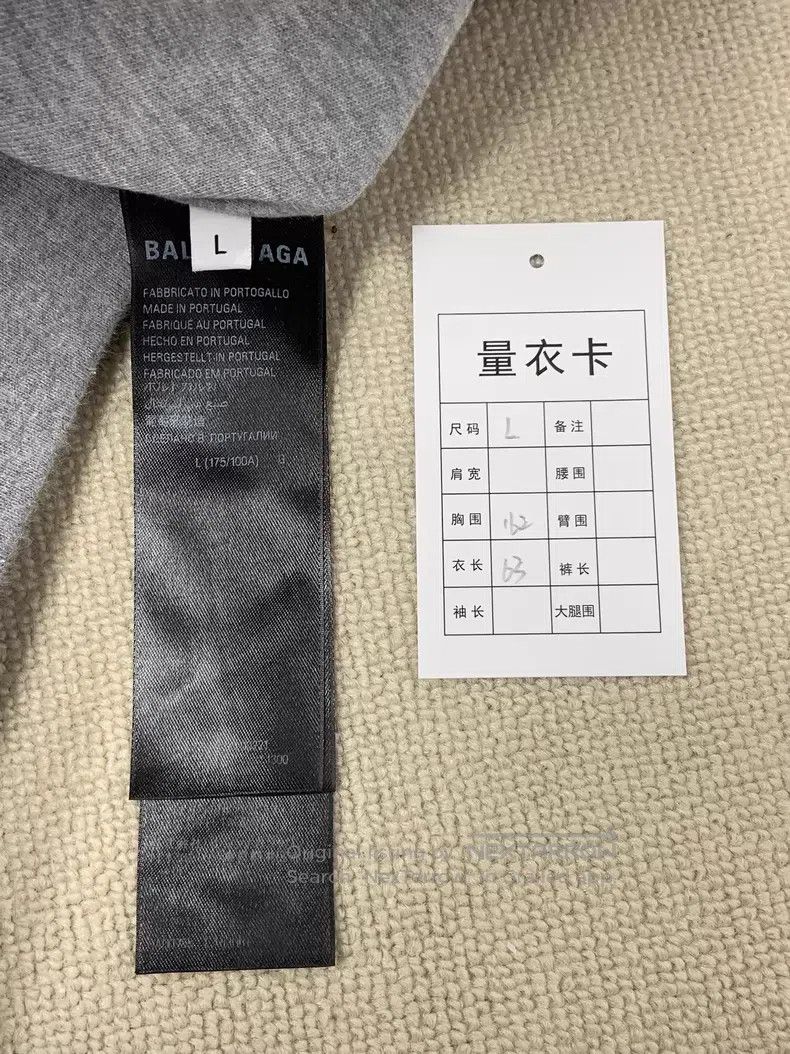 Balenciaga Balenciaga Four Sleeve Zip-Up Hoodie Size US L / EU 52-54 / 3 - 4 Thumbnail