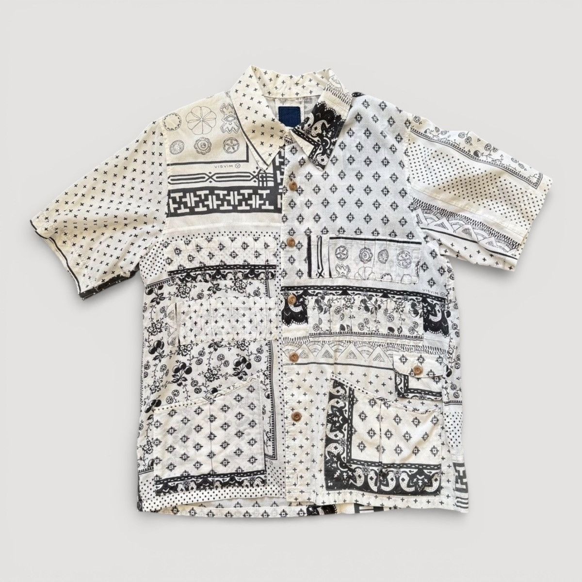 Visvim Indigo Camping Trailer Copa Shirt Size US M / EU 48-50 / 2 - 1 Thumbnail