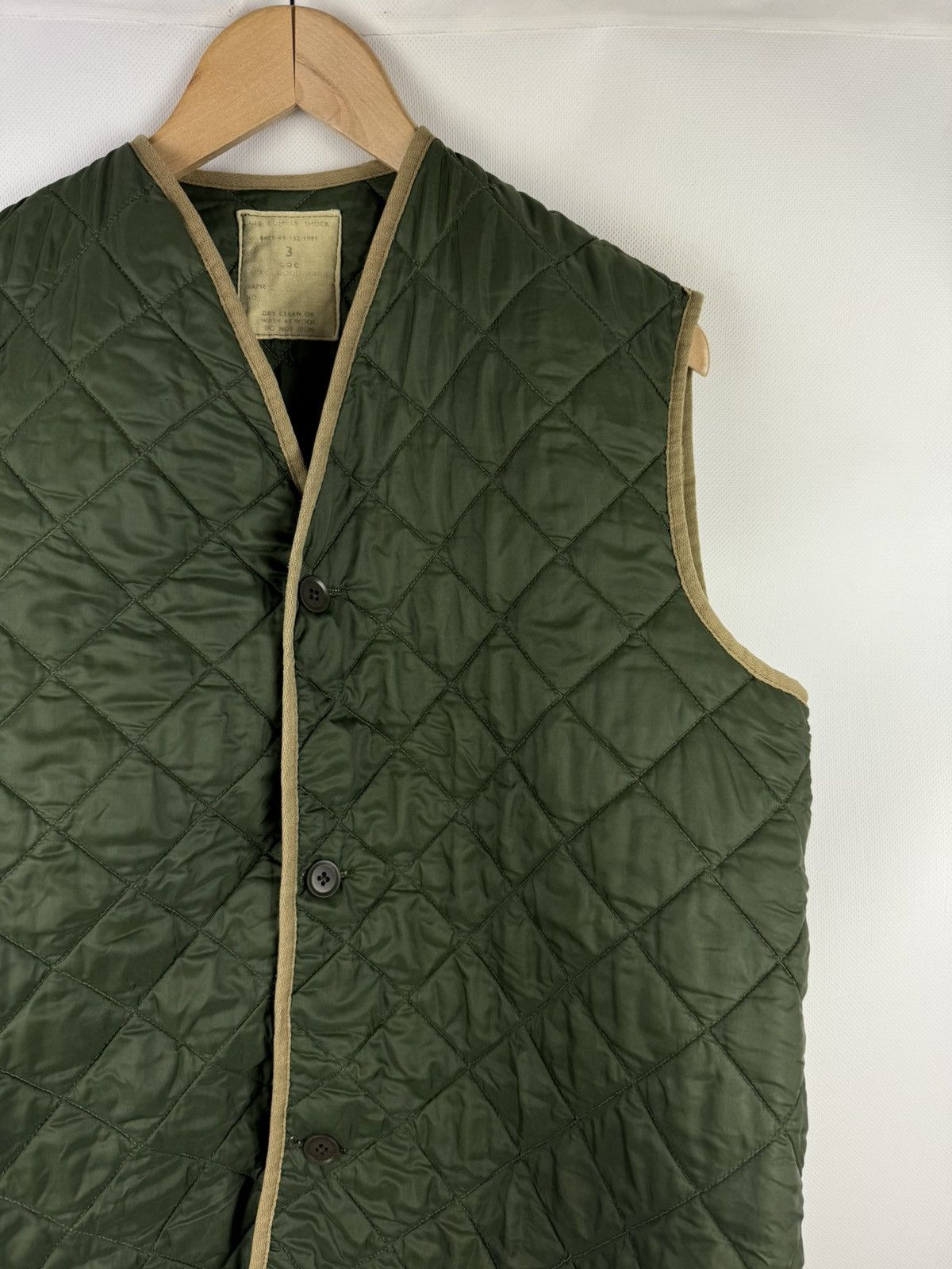 Vintage Vintage British Army Liner Combat Smock Quilted Vest Jacket Size US L / EU 52-54 / 3 - 5 Thumbnail