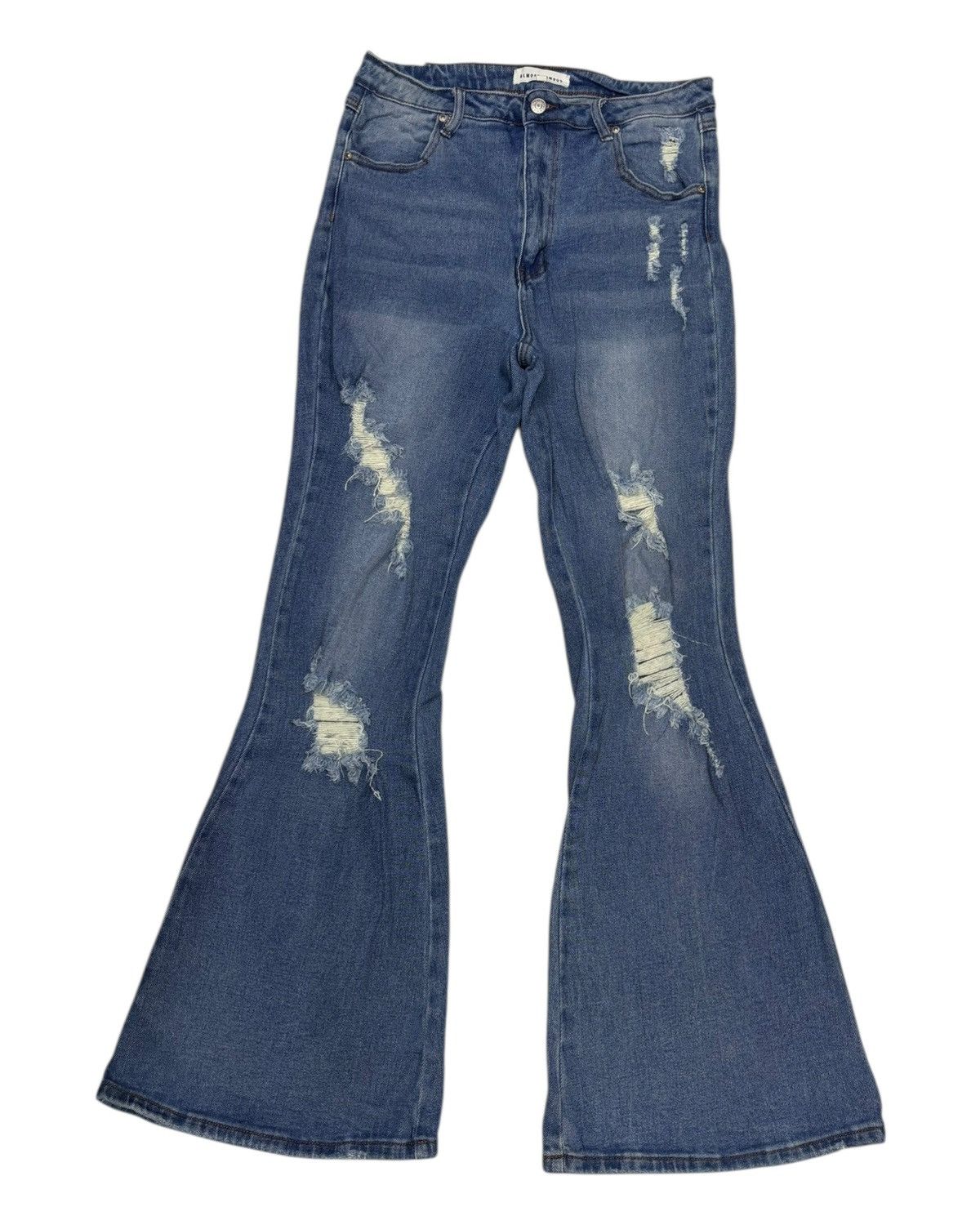 Almost Famous × If Six Was Nine × Le Grande Bleu (L.G.B.) High Rise Super Flare Jeans Almost Famous Bootcut Size 29" - 7 Thumbnail