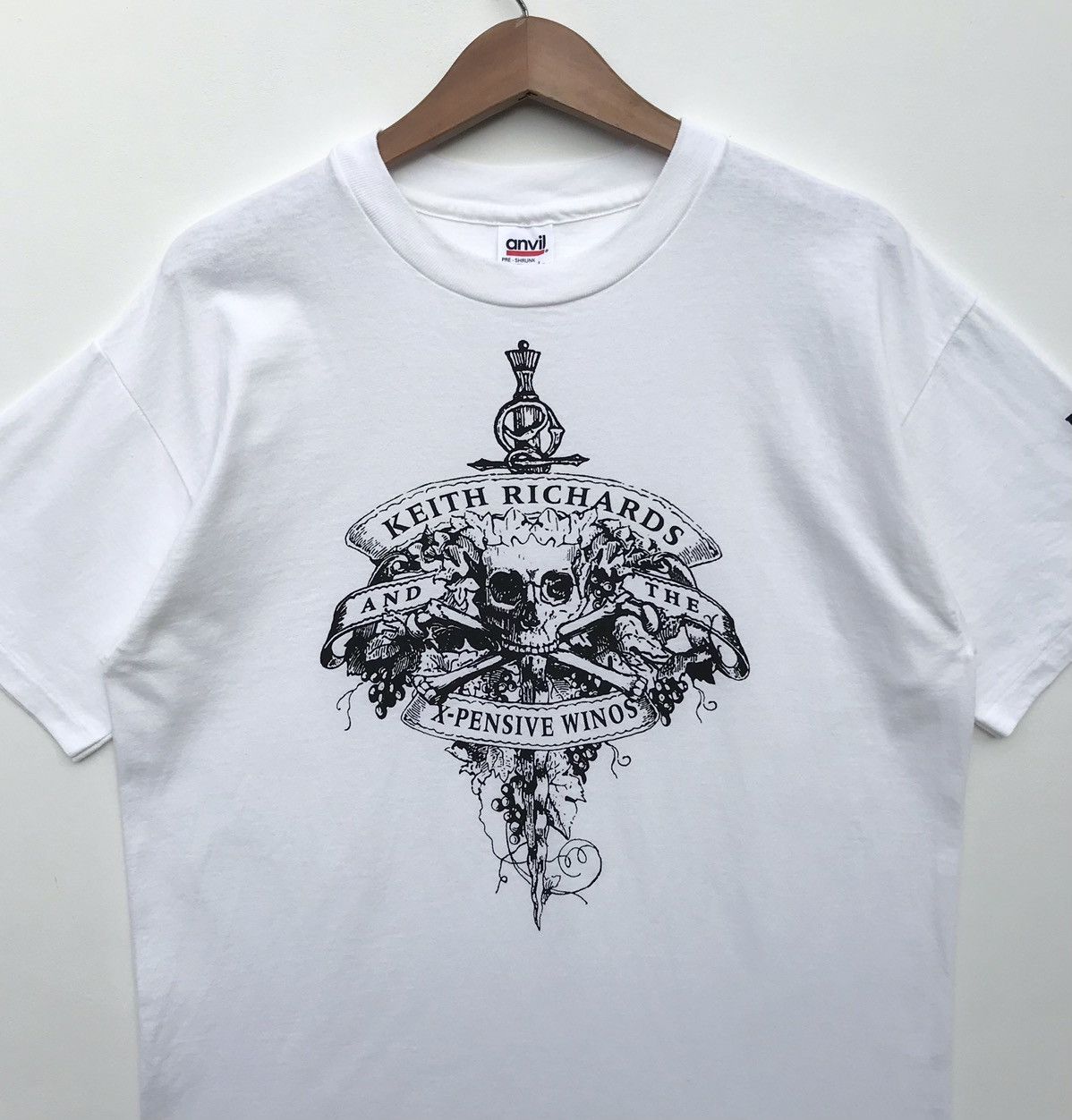 Band Tees × Vintage Vintage 90s Keith Richards And X-Pensive Winos Tee Size US L / EU 52-54 / 3 - 6 Thumbnail