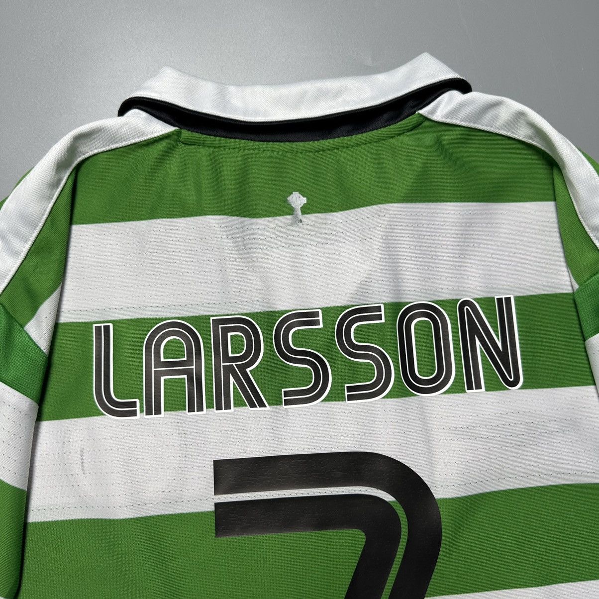 Umbro CELTIC UMBRO 2004/2005 FOOTBALL HOME JERSEY #7 LARSSON Size US XL / EU 56 / 4 - 14 Thumbnail