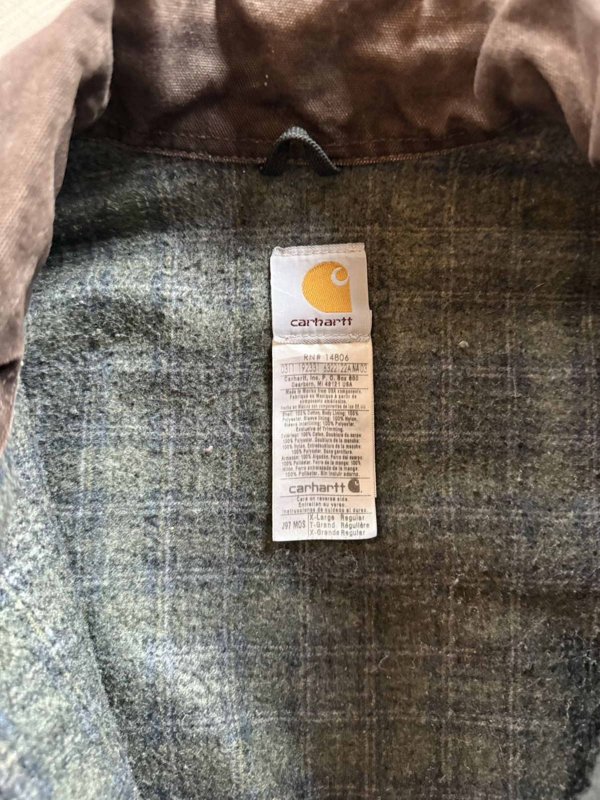 Carhartt Detroit Carhart J97 Moss Green Size US XL / EU 56 / 4 - 6 Thumbnail