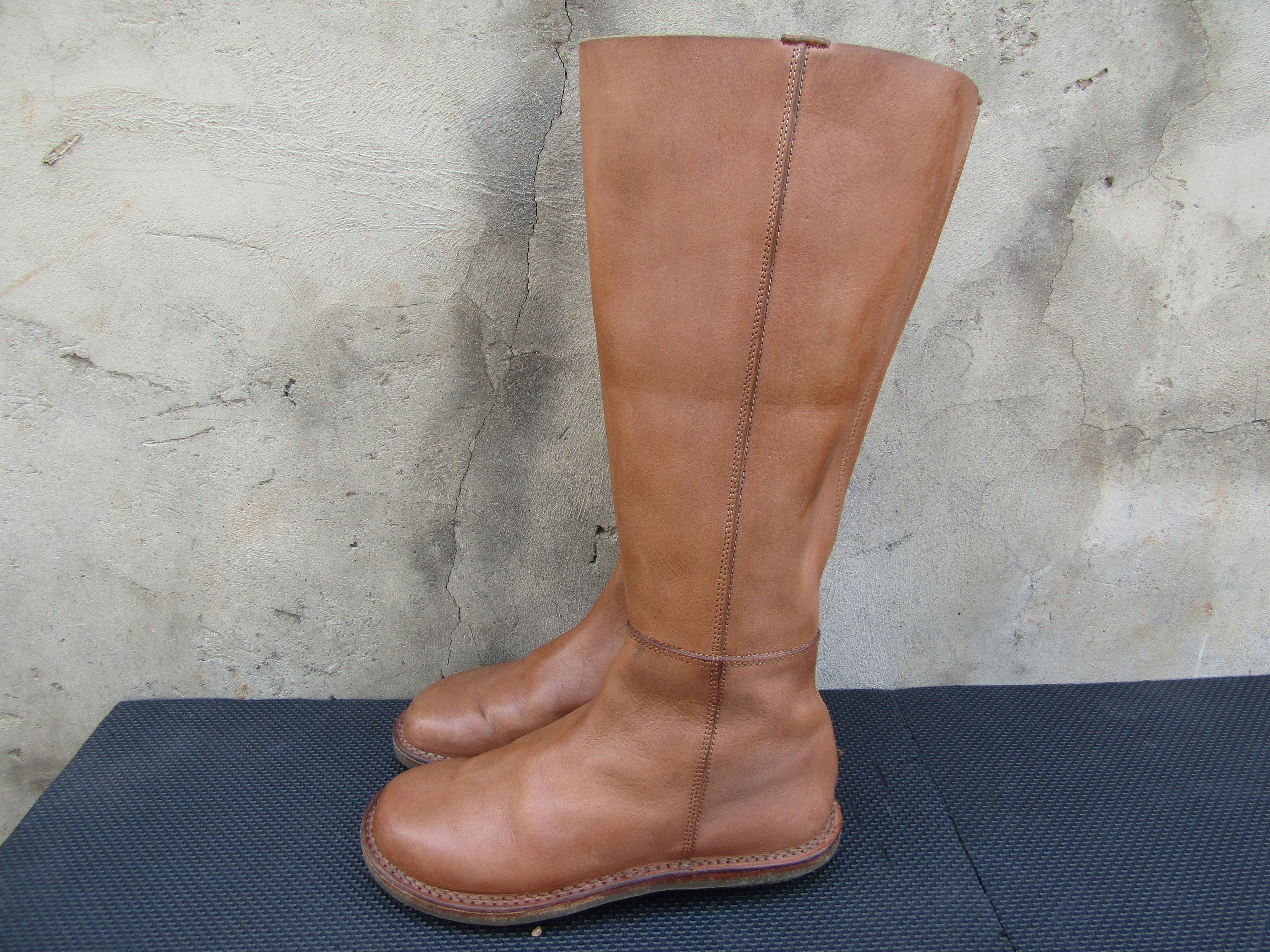 Trippen Trippen Slip on Zipper Leather Tall Boots Women's Size US 9 / IT 39 - 5 Thumbnail
