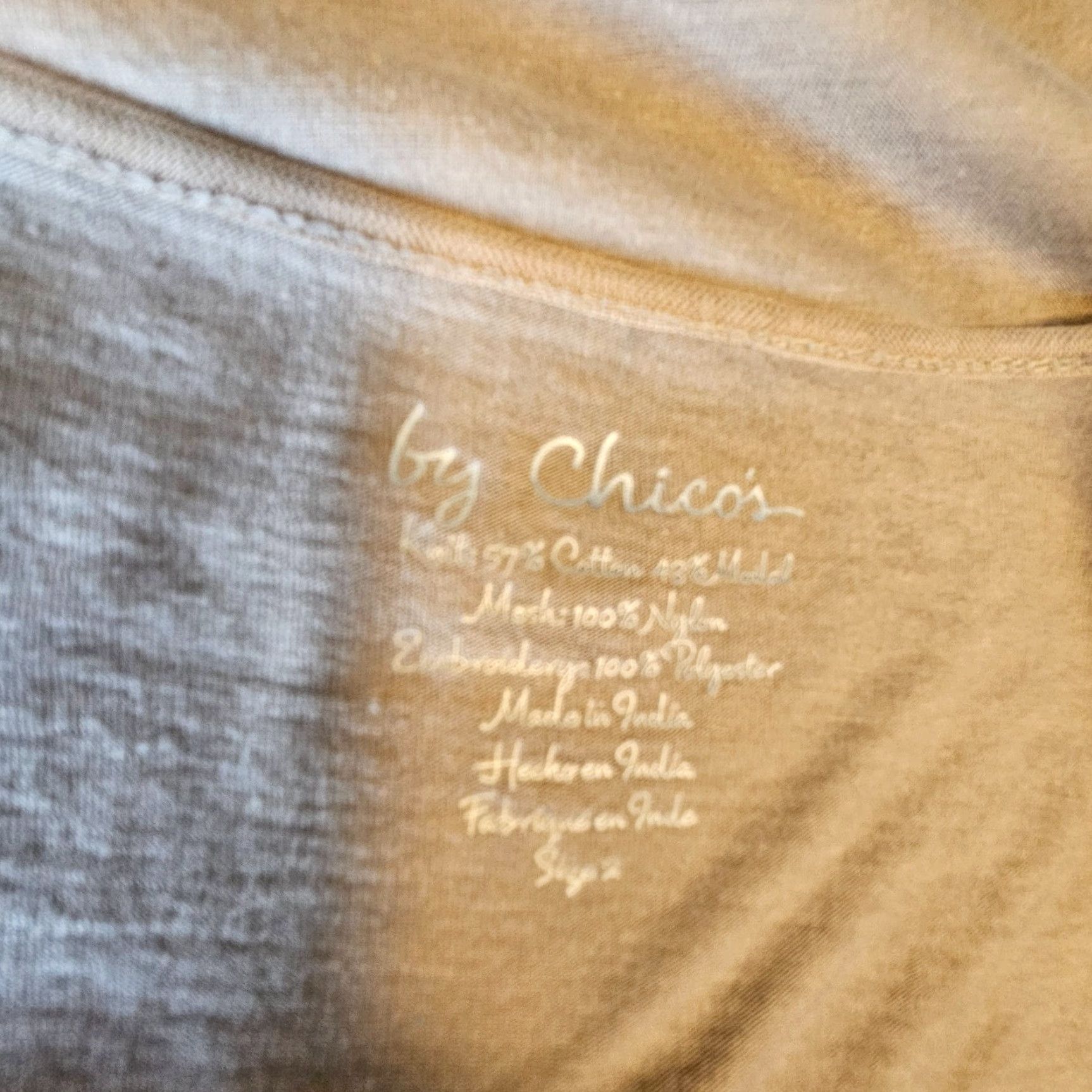 Vintage Chico's Women Tank Top Size Large Brown Embroidered Scoop Neck User: Chico's Women Tank Top Size Large Brown Embroidered Scoop Neck Size L / US 10 / IT 46 - 4 Thumbnail