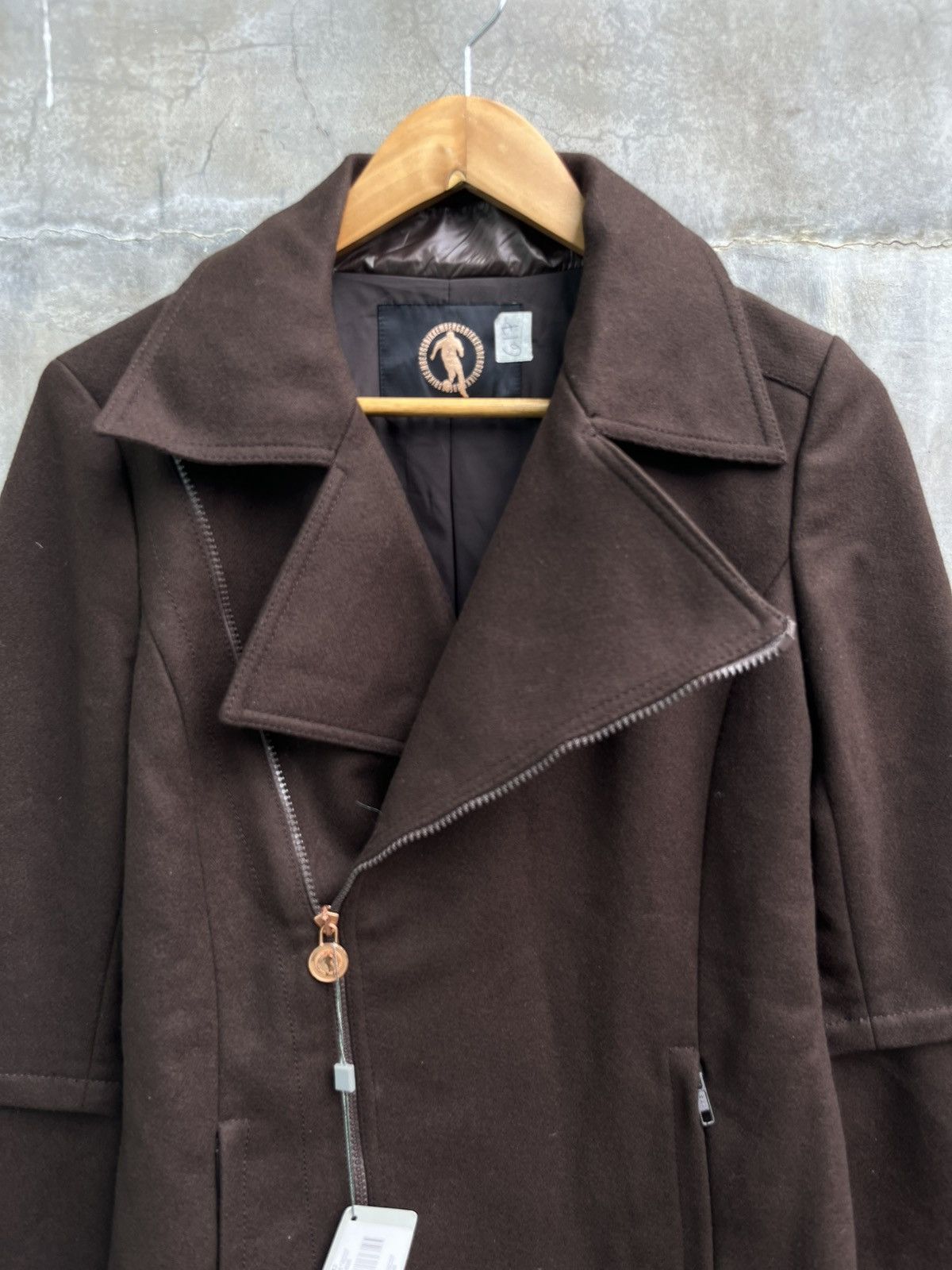 Dirk Bikkembergs Wool Riders Jacket Size M / US 6-8 / IT 42-44 - 5 Thumbnail