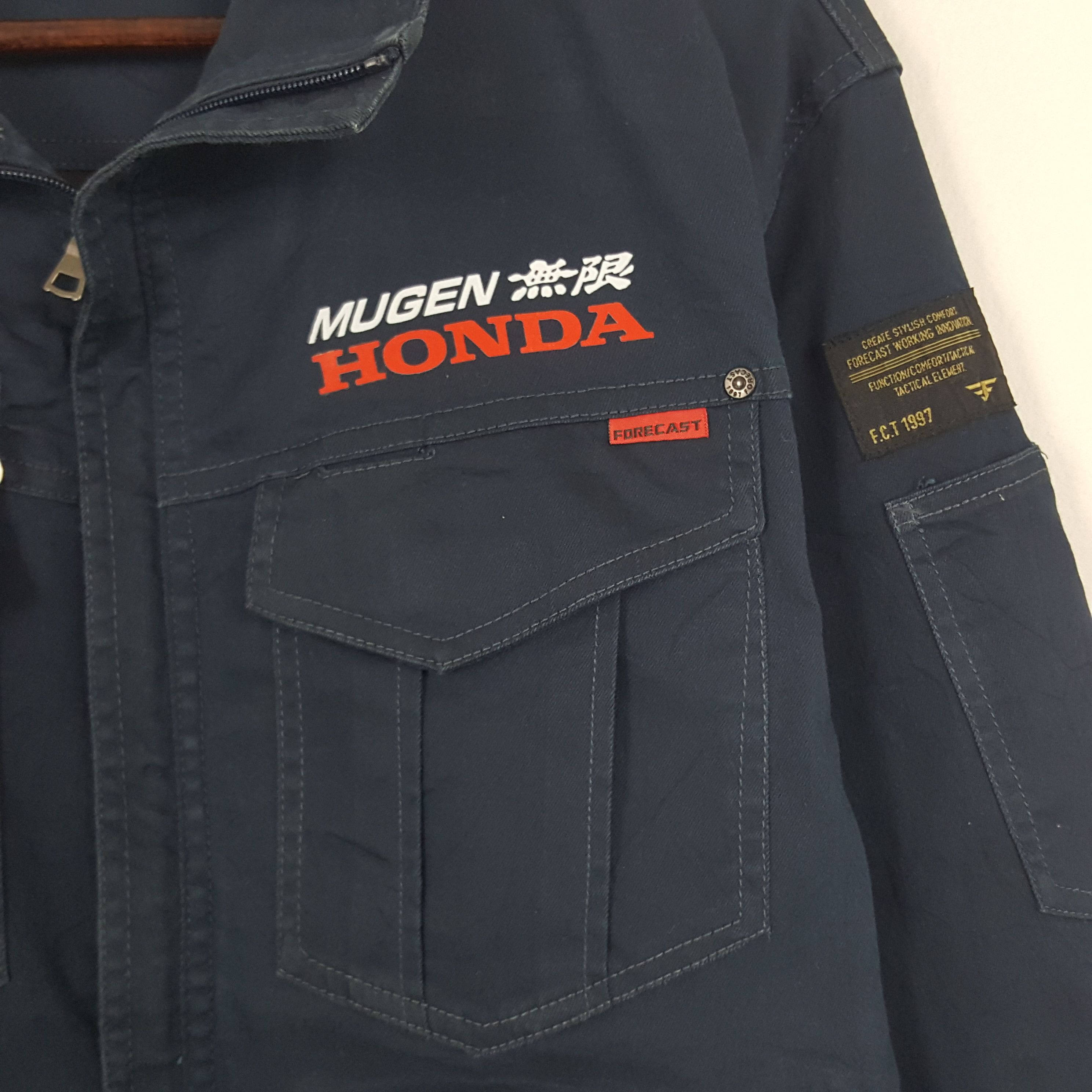 Honda × Japanese Brand × Vintage Vintage Mugen Honda Racing Uniform Sport Jacket Size US M / EU 48-50 / 2 - 4 Thumbnail