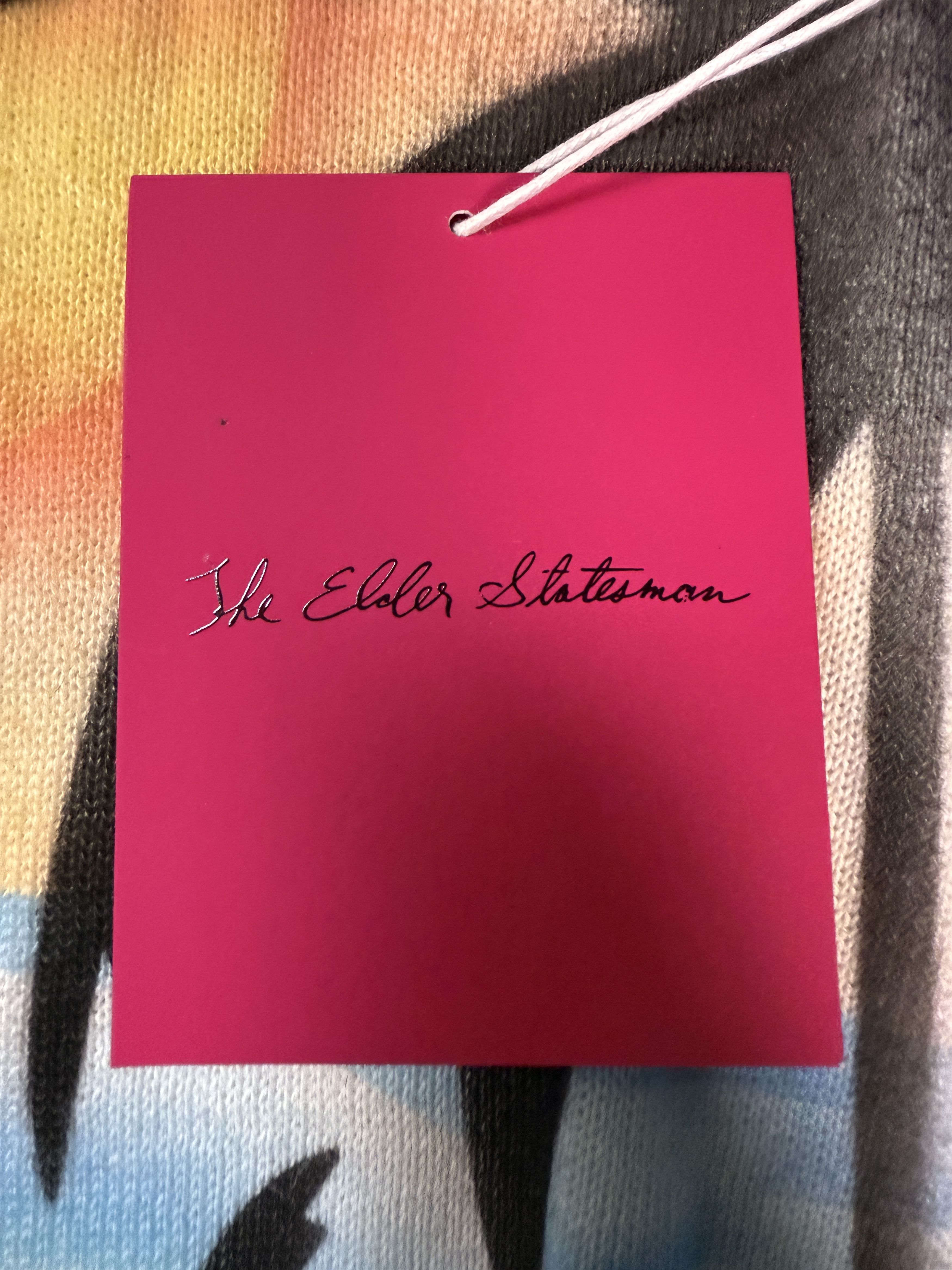 The Elder Statesman $725 The Elder Statesman Palm Airbrush Cashmere Dress Size XS / US 0-2 / IT 36-38 - 12 Thumbnail