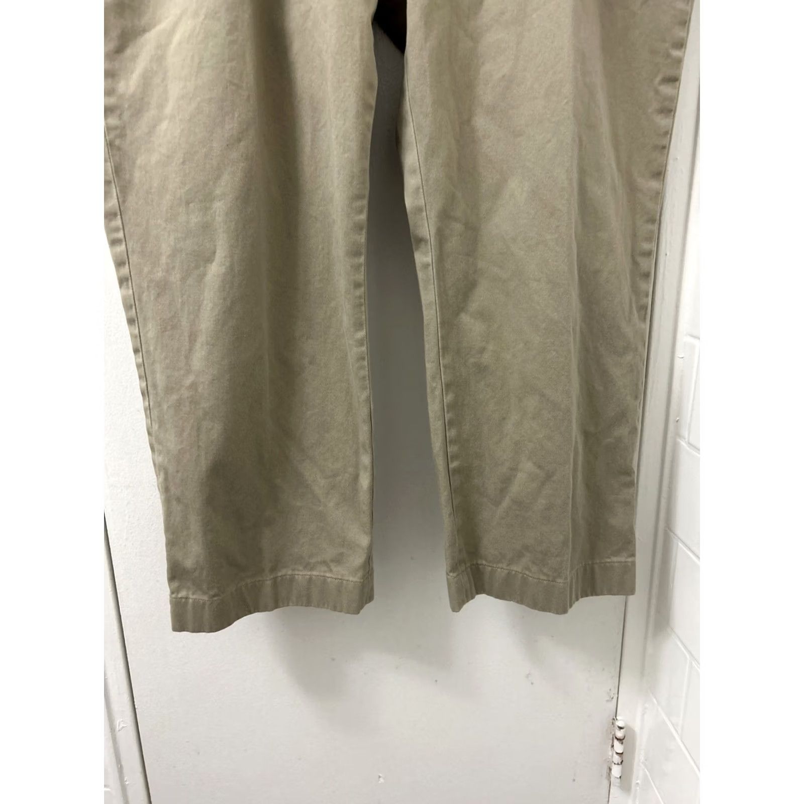 Polo Ralph Lauren Polo Ralph Lauren Chino Pants Mens 42x30 Brown Classic Fit Cotton Twill Stretch Flat Front Zip Front Size US XL / EU 56 / 4 - 3 Thumbnail