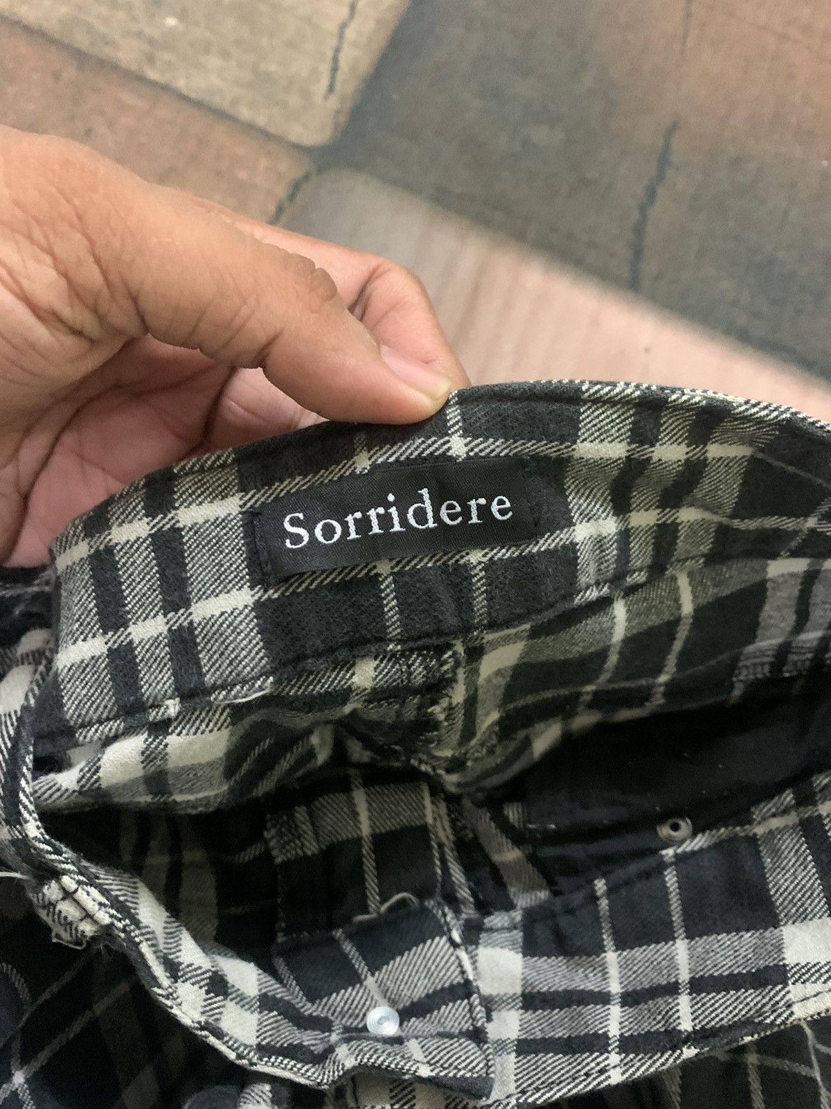 20471120 × Japanese Brand × Le Grande Bleu (L.G.B.) PUNK style sorridere pant flannel design Size US 30 / EU 46 - 4 Thumbnail