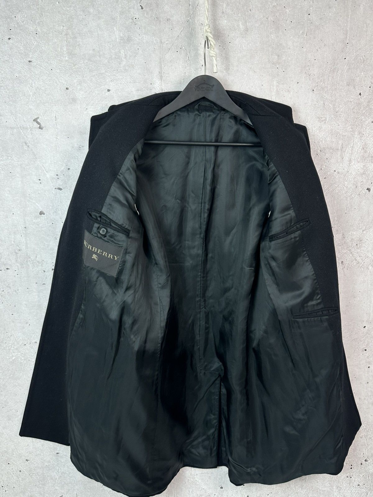 Burberry Prorsum Burberry Prorsum Wool Black Made in Italy Men’s Coat Size US M / EU 48-50 / 2 - 12 Thumbnail