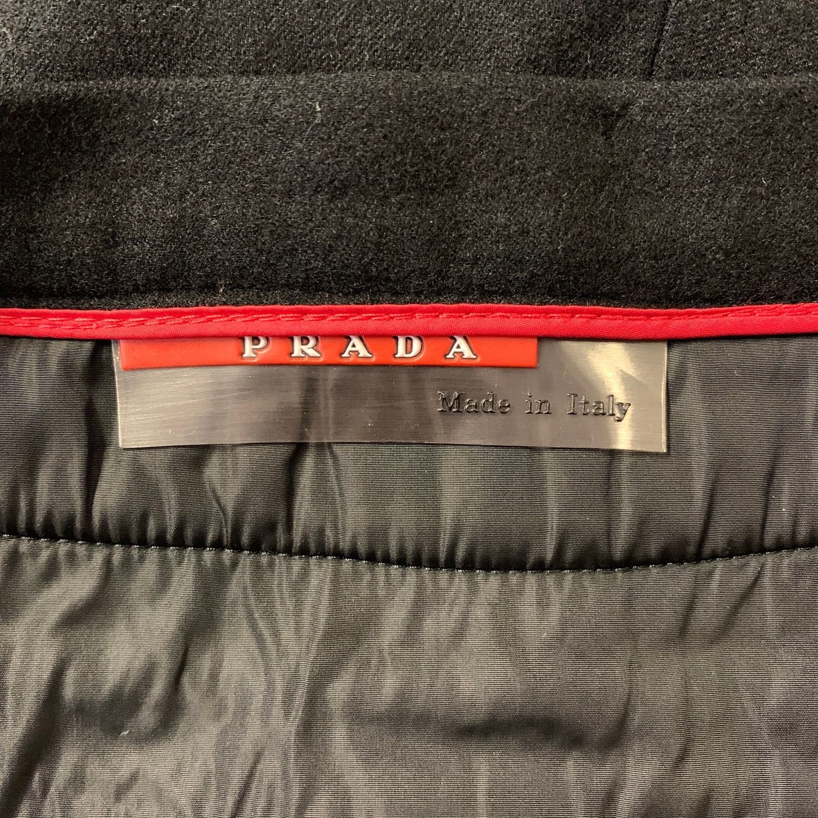 Prada PRADA Size M Black Wool Wide Leg Casual Pants Size US 32 / EU 48 - 5 Thumbnail