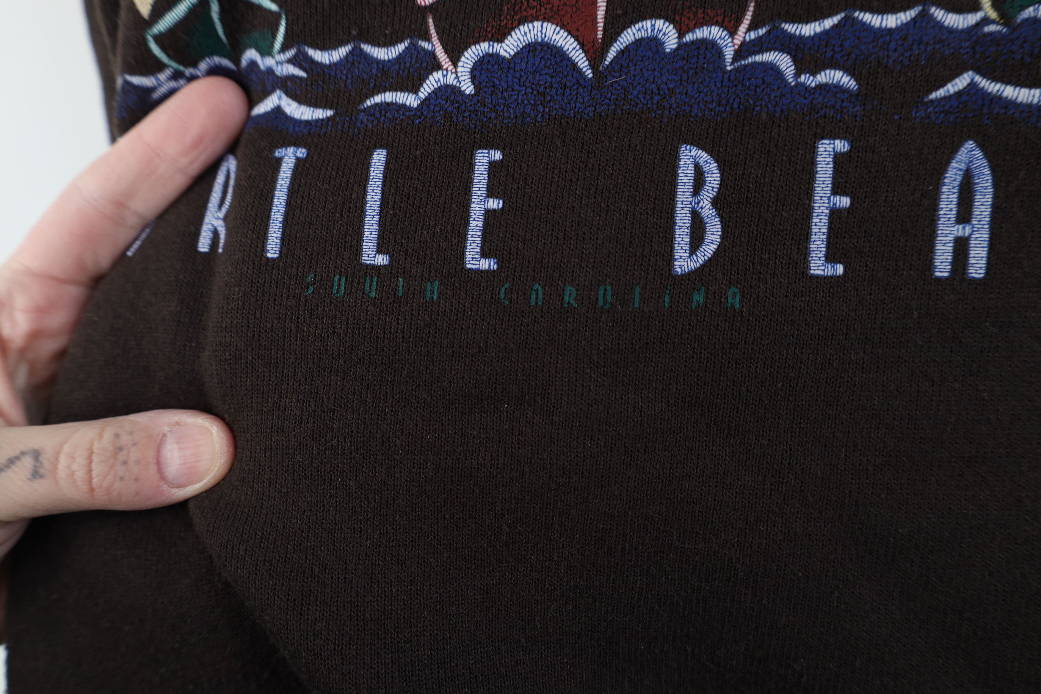Vintage Vintage 90s Heavyweight Myrtle Beach Sailboat Sweatshirt USA Size XL / US 12-14 / IT 48-50 - 5 Thumbnail