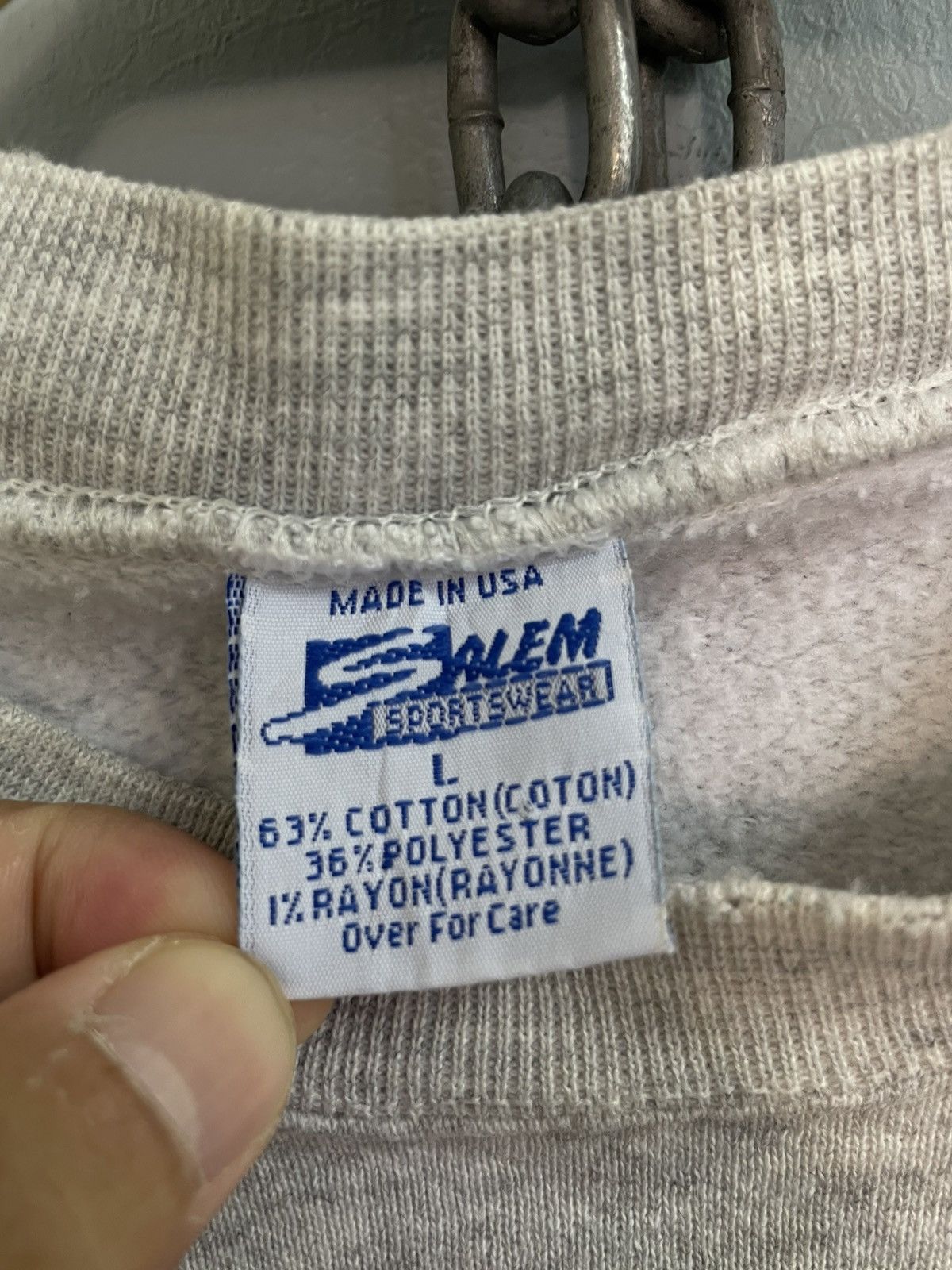 Salem Sportswear Vintage 90a Los Angeles Lakers sweatshirt Size US L / EU 52-54 / 3 - 7 Thumbnail