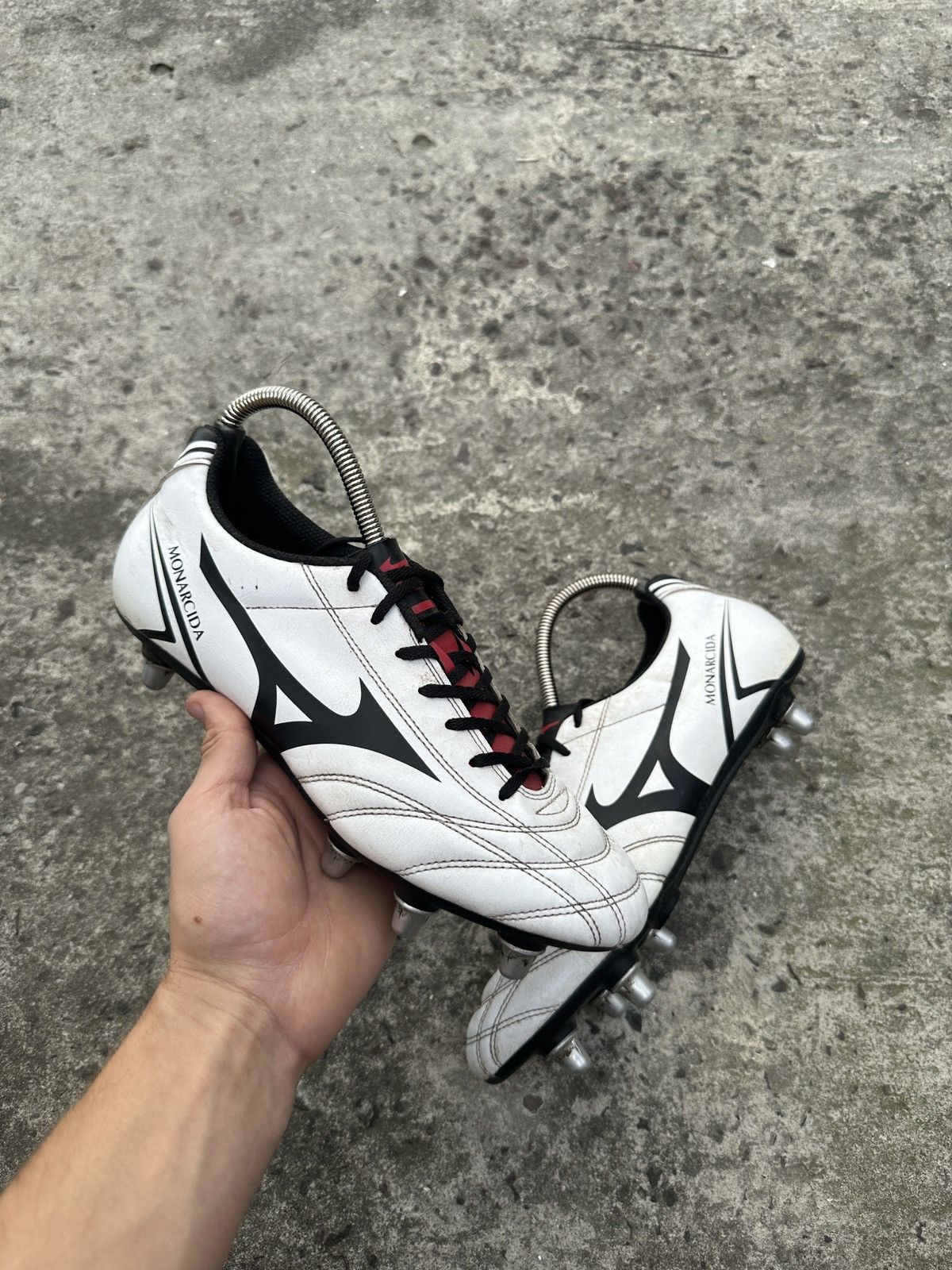 Mizuno Mizuno Monarcida Soccer Boots Football Rare Sportswear 9 USA Size US 9 / EU 42 - 2 Thumbnail