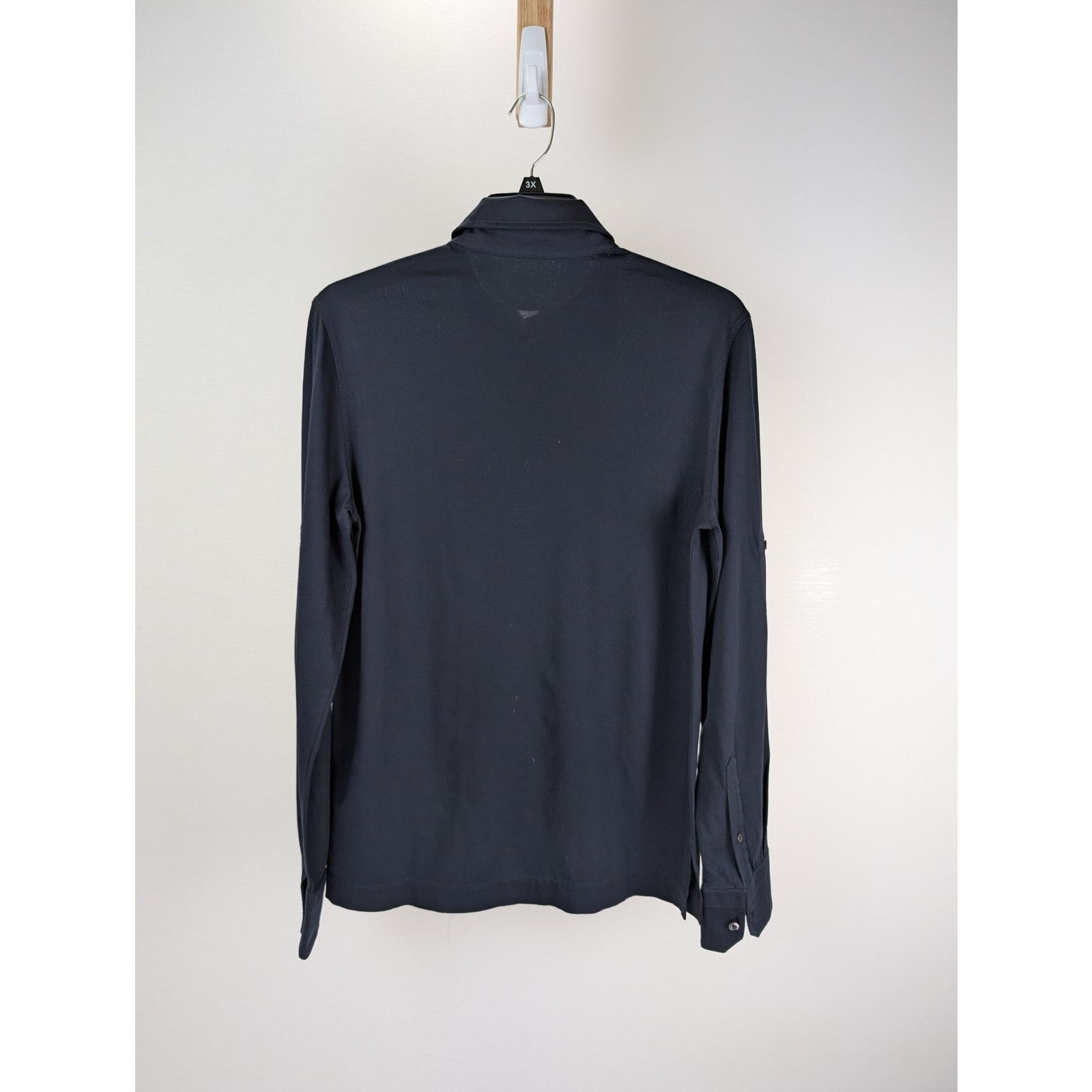 Tom Ford o1rshd1 Button up Shirt in Navy Blue Size US M / EU 48-50 / 2 - 16 Thumbnail