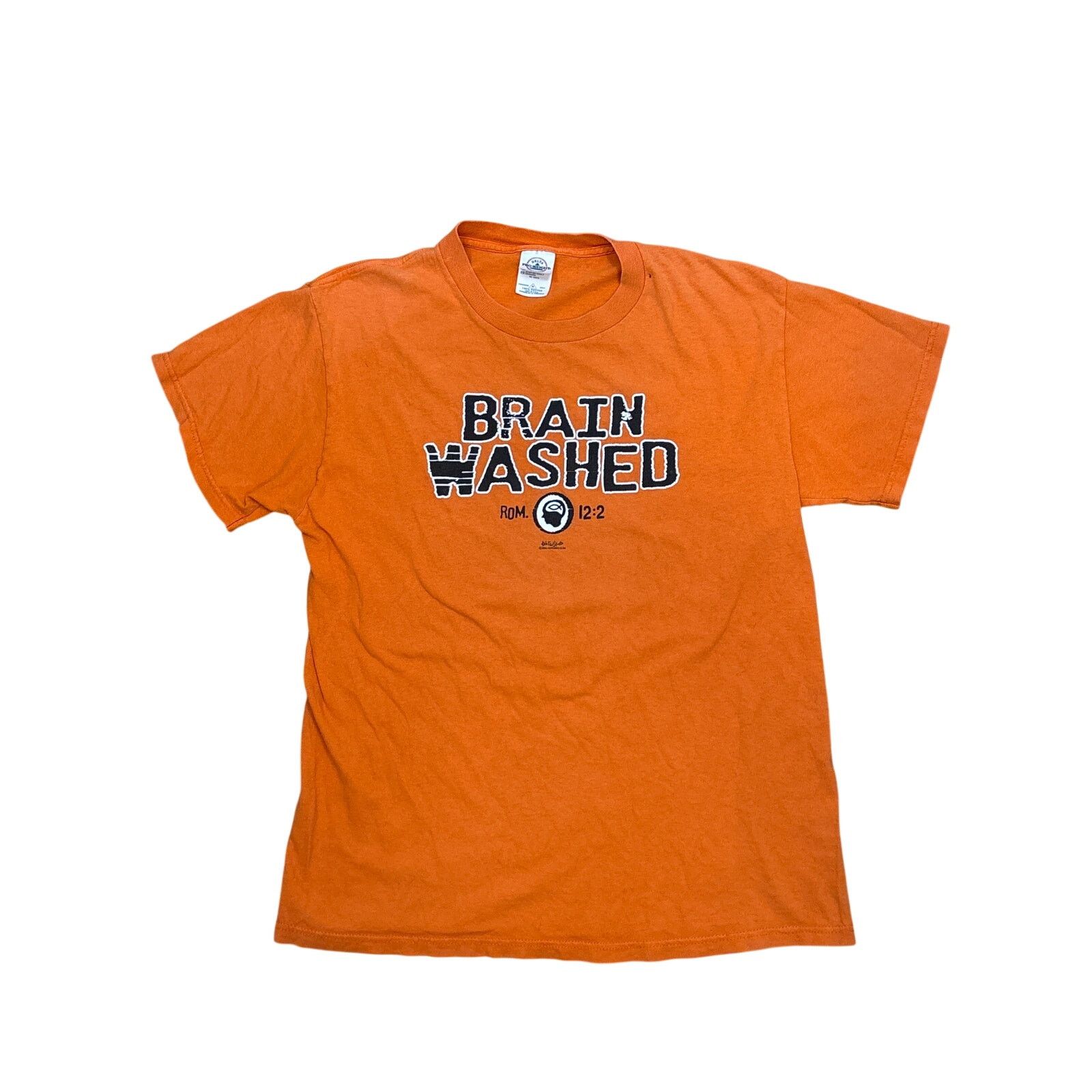Delta Y2K Brain Washed 2003 Jesus Tee Romans 12:2 Medium shirt Size US M / EU 48-50 / 2 - 1 Thumbnail