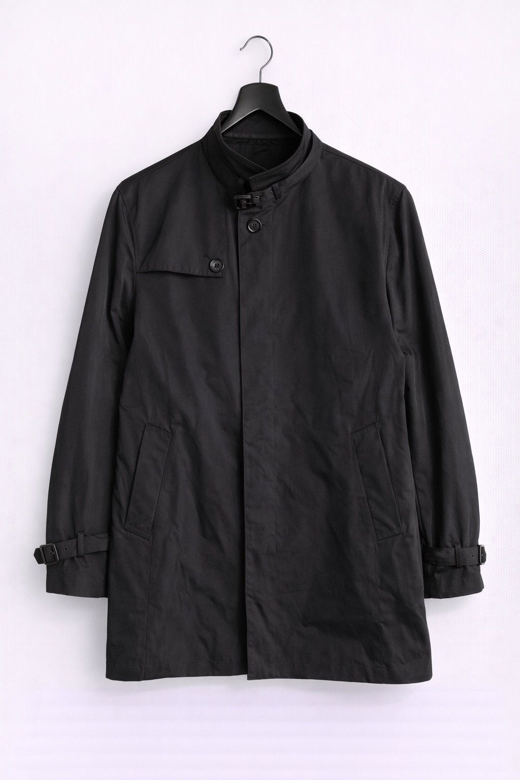 Barneys New York Barneys New York Black Japanese Made Luxury Outerwear Size US XL / EU 56 / 4 - 1 Thumbnail