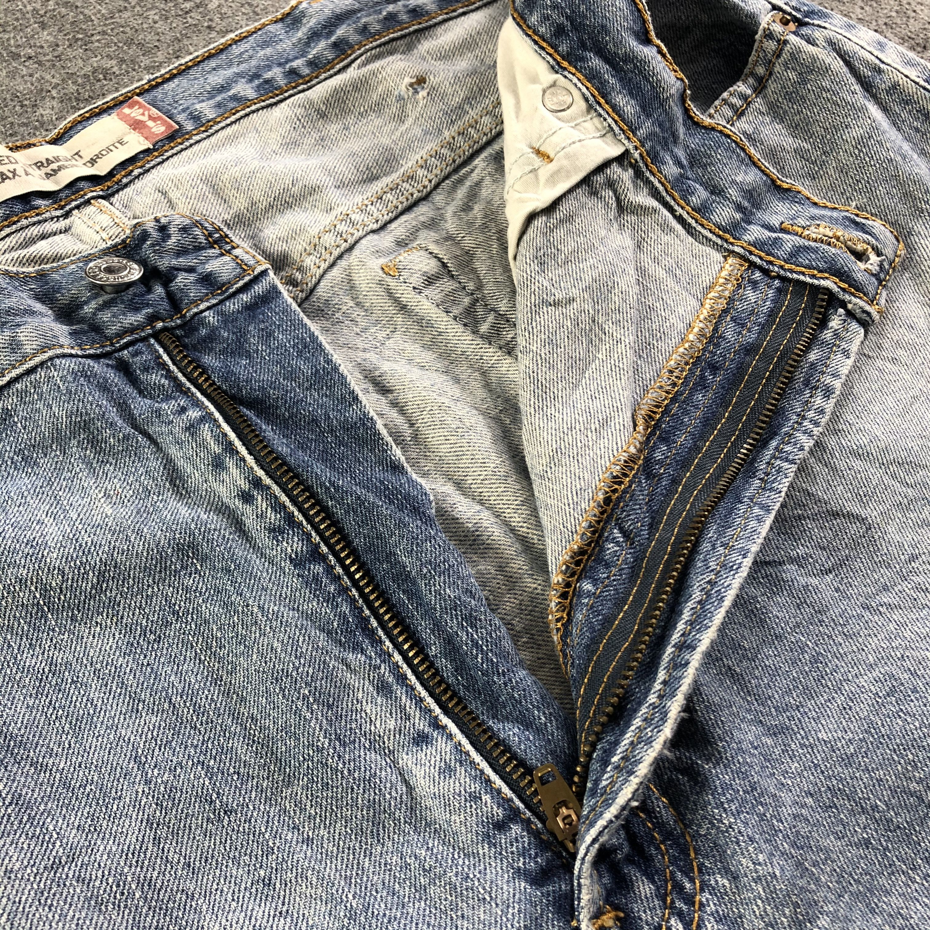Levi's Vintage Blue Wash Levis Jeans-J3321 Size US 38 / EU 54 - 8 Thumbnail