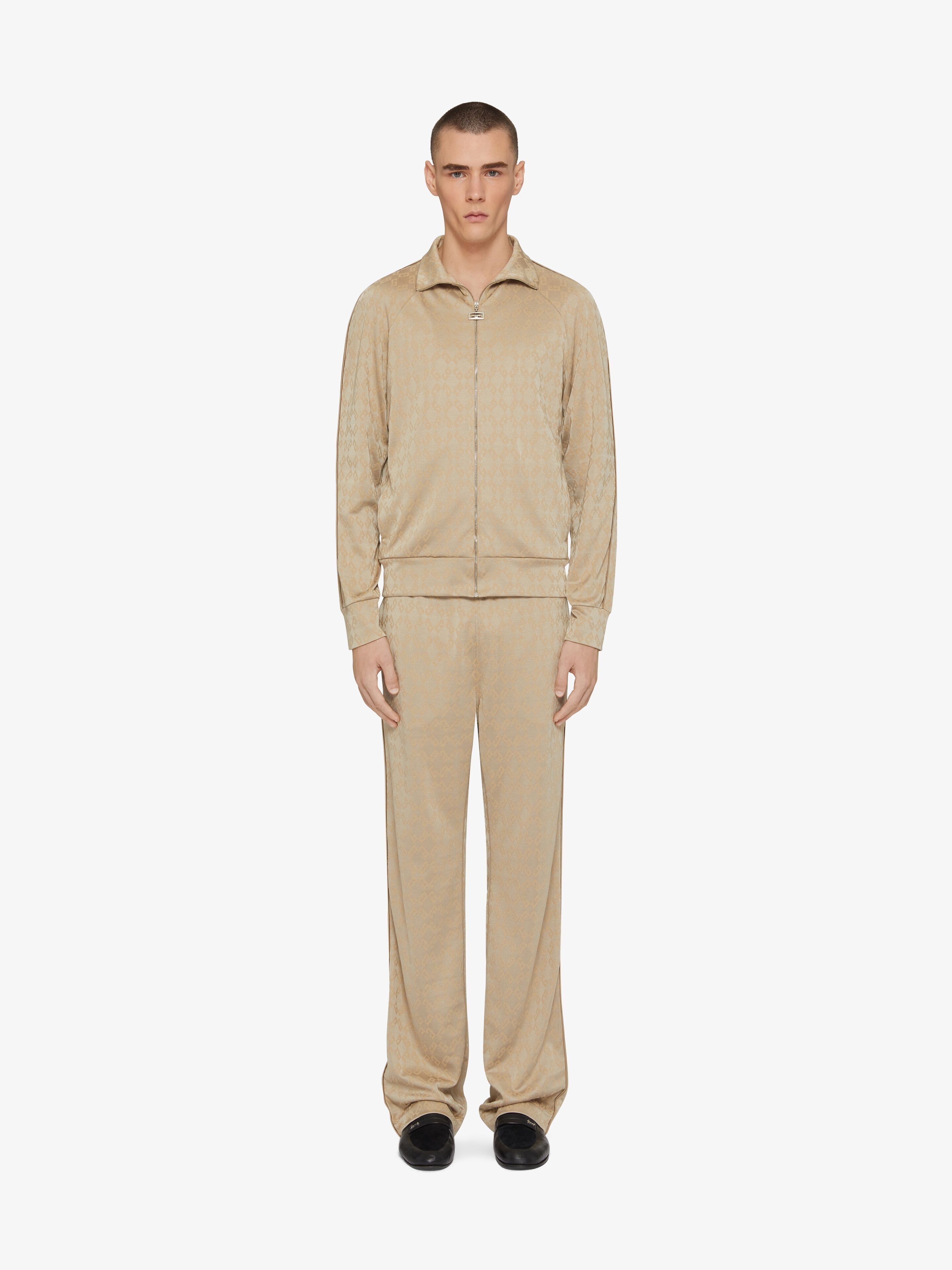Givenchy o1w1db10925 Vintage Full Zipped Tracksuit Jacket in Beige Size US M / EU 48-50 / 2 - 2 Thumbnail