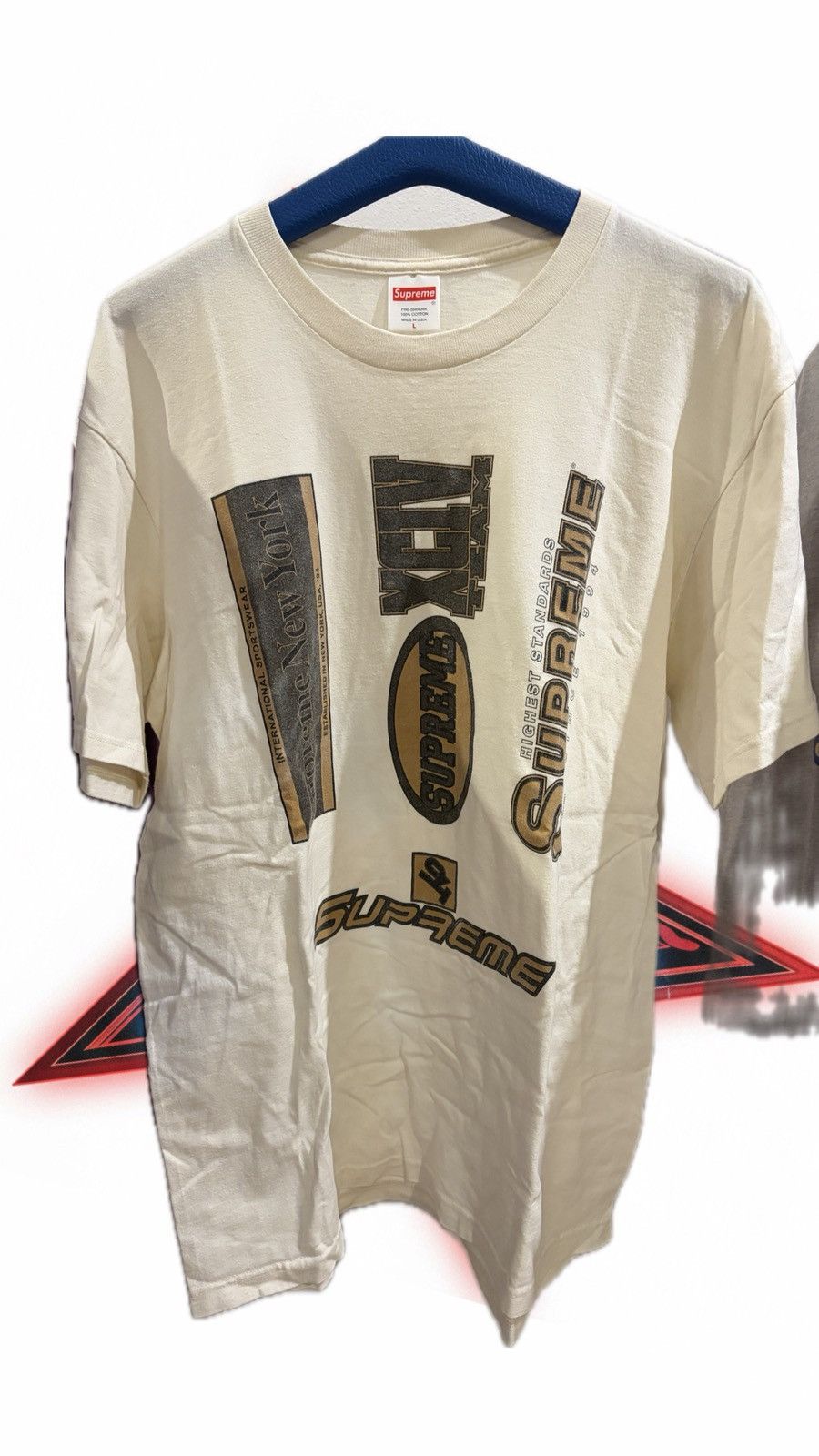 Supreme Supreme multilogo Tee Size US L / EU 52-54 / 3 - 1 Thumbnail