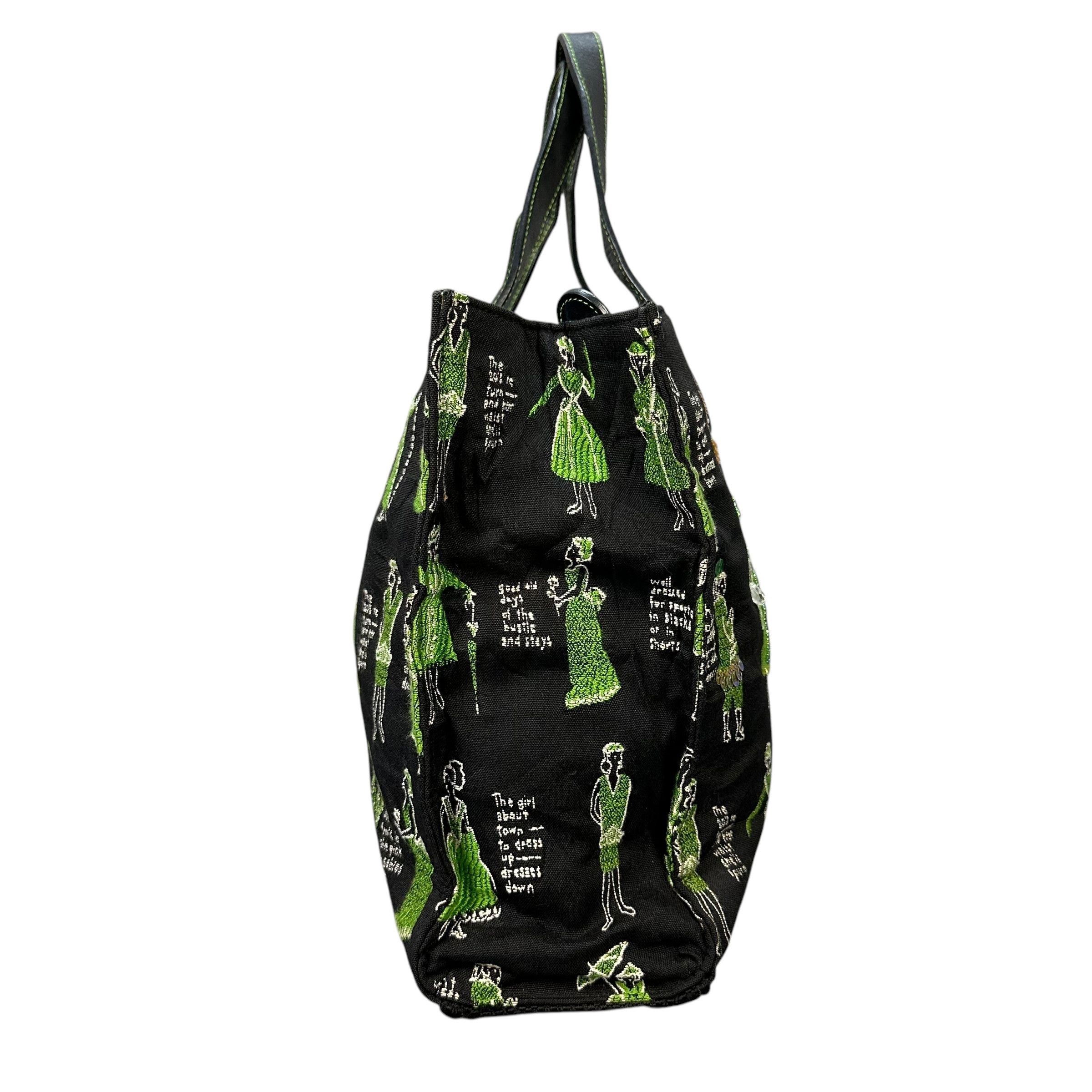 Japanese Brand THINK BEE! Lady's Fashion Graphic Tote Bag Size ONE SIZE - 8 Thumbnail
