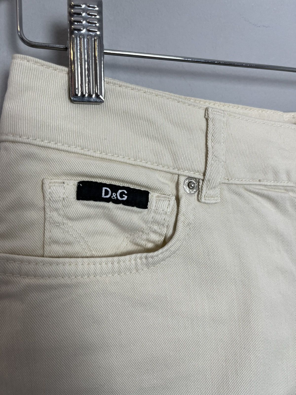 Dolce & Gabbana Dolce & Gabbana D&G Retro Luxury Denim Midi Skirt Size 27" / US 4 / IT 40 - 6 Thumbnail
