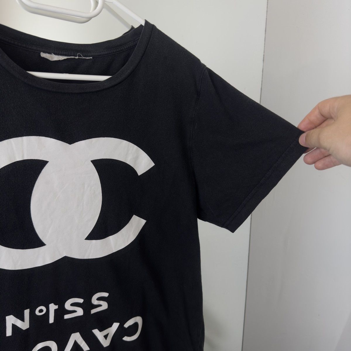 Other T-shirt mod. Cavour Roma 221 black oversized Y2K style Size L / US 10 / IT 46 - 4 Thumbnail