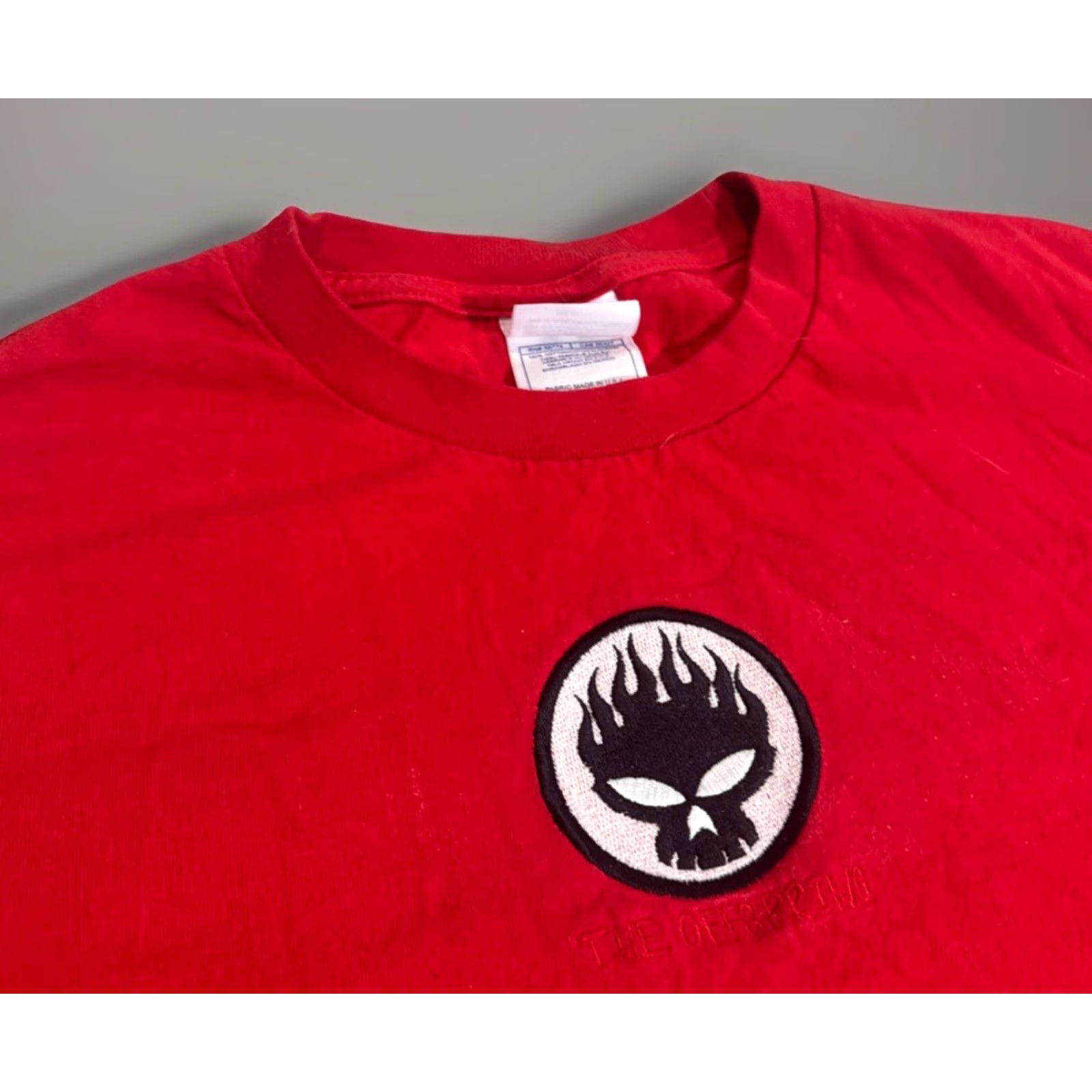 Vintage VINTAGE The Offspring Punk Rock Band Red T-Shirt XL Mens Size US XL / EU 56 / 4 - 2 Thumbnail