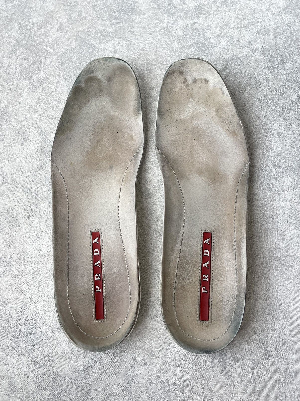 Prada VTG Prada America’s Cup Suede & Mesh Sneakers Grey Archive Size US 8.5 / EU 41-42 - 18 Thumbnail