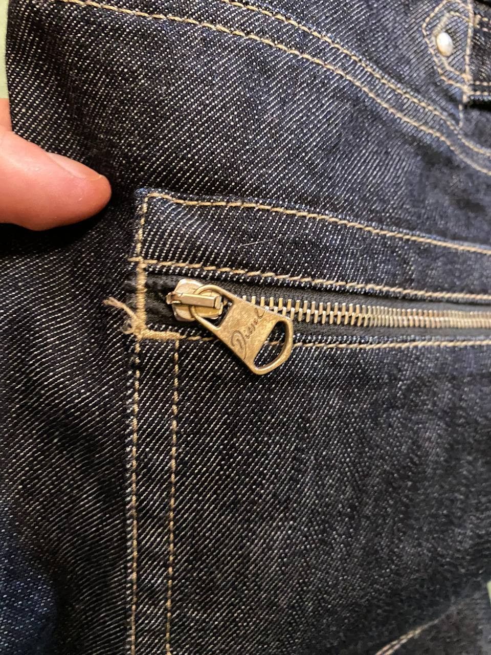 Diesel Diesel Clushy Skinny Jeans Sz 30 Dark Zipper Pockets Size 30" / US 8 / IT 44 - 15 Thumbnail