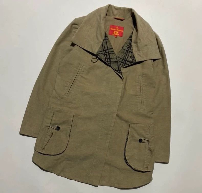 Vivienne Westwood Vivienne Westwood size3 Green military collar and folded co Size M / US 6-8 / IT 42-44 - 3 Thumbnail