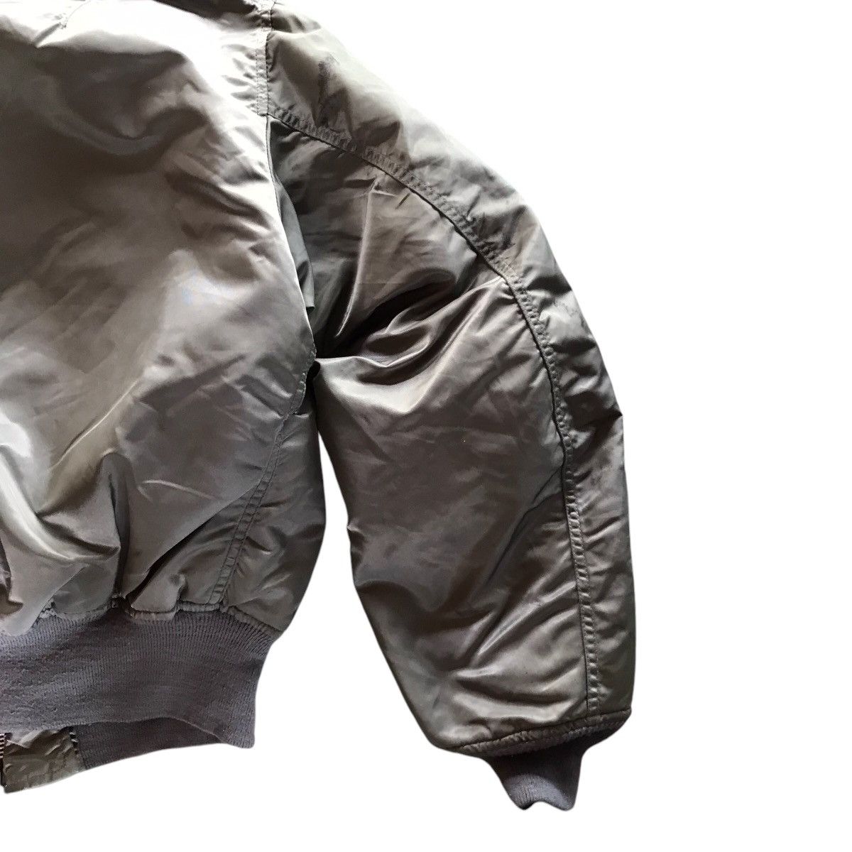 Schott Rare Vintage Schott MA 1 Flight Bomber Jacket Size US L / EU 52-54 / 3 - 10 Thumbnail