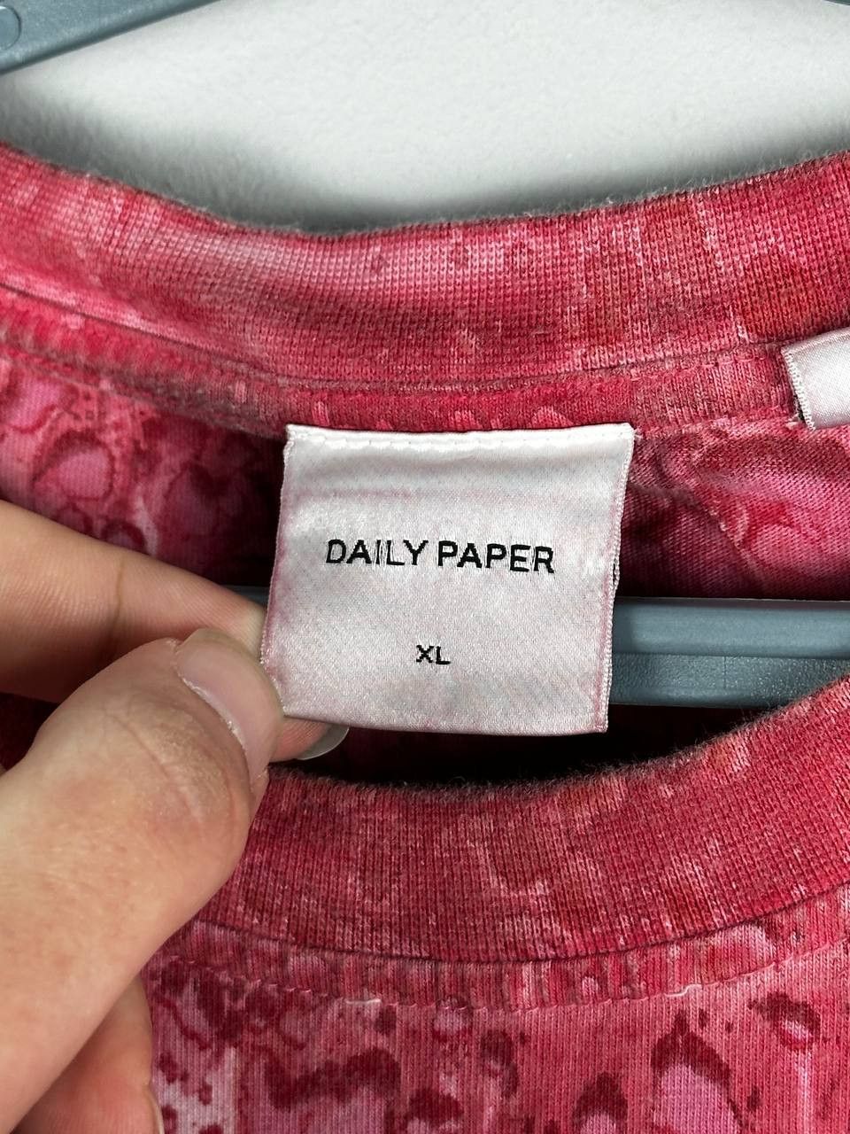 Daily Paper Daily Paper Tie Dye Spirits Dont Die Streetwear T Shirt Size US XL / EU 56 / 4 - 10 Thumbnail