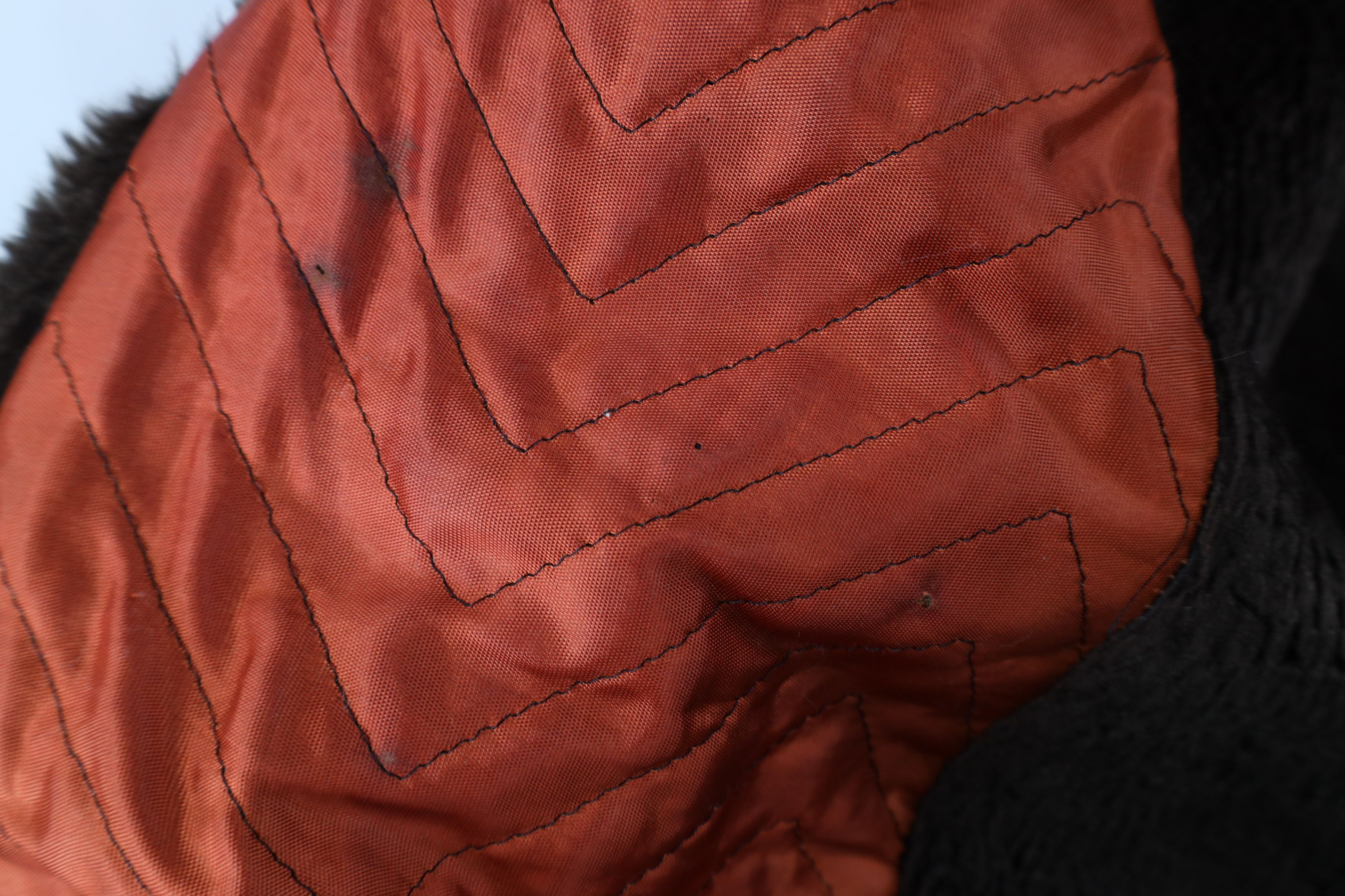 Vintage Vintage 60s 70s Fur Double Breasted Wool Tweed Coat Jacket Size L / US 10 / IT 46 - 11 Thumbnail