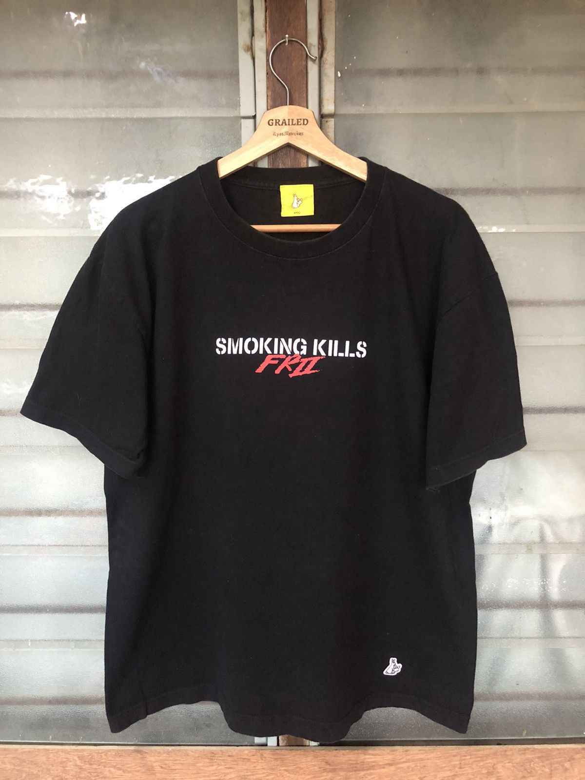FR2 Vintage FR2 Smoking Kills Shirt Tee Size US L / EU 52-54 / 3 - 3 Thumbnail