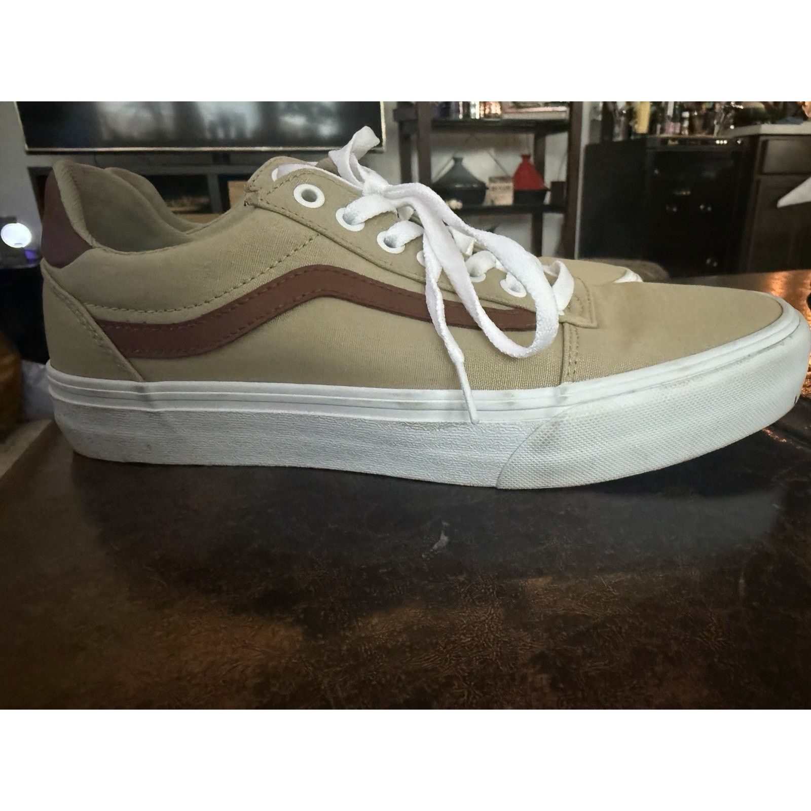 Vans Vans Men's 9 Ward Deluxe Surf Vibes Eucalyptus/White Shoes Size US 9 / EU 42 - 4 Thumbnail
