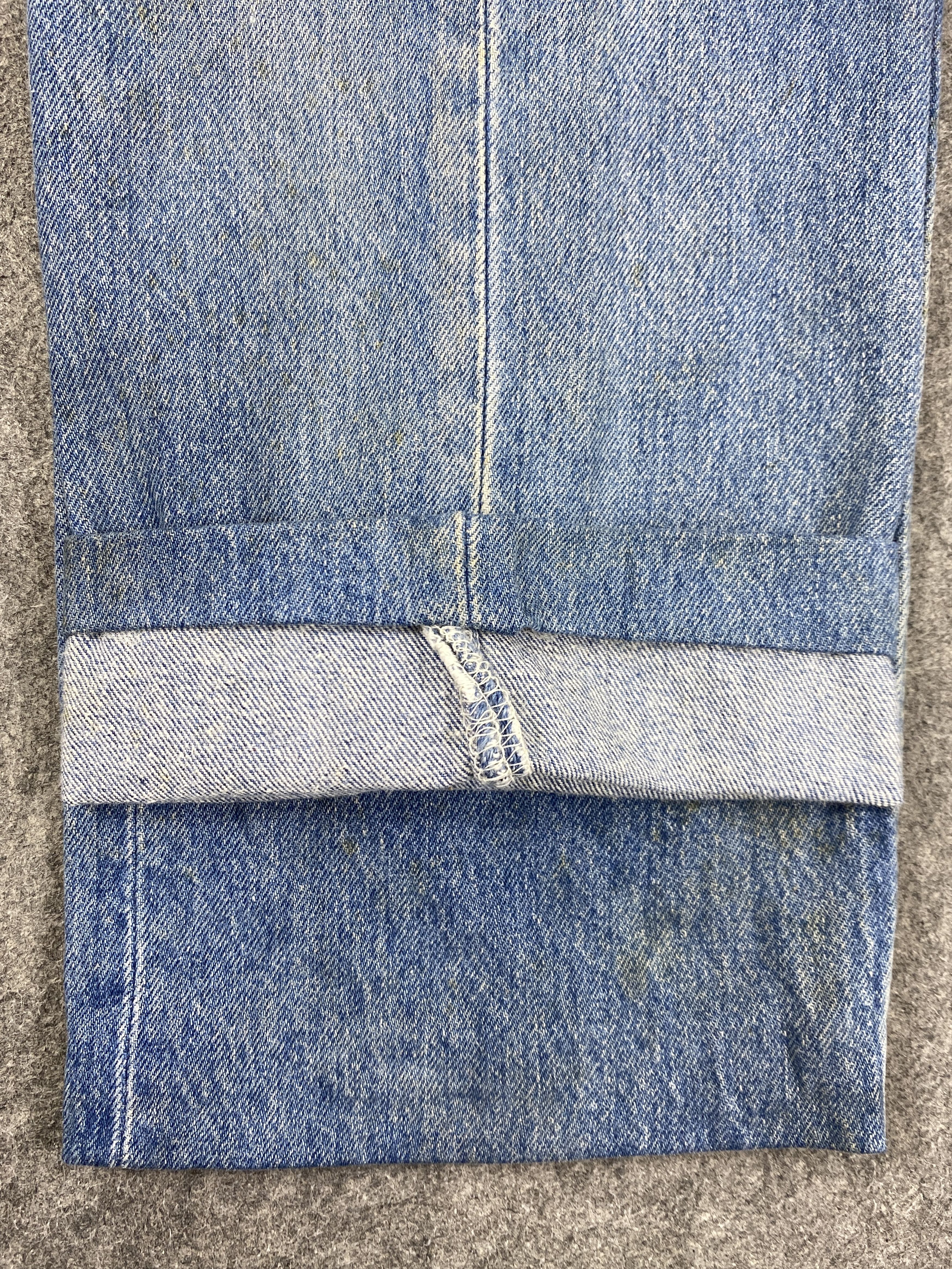 Levi's Dirty Faded Blue Vintage Levis 501 Jeans 33x27 - JN3094 Size US 33 - 11 Thumbnail