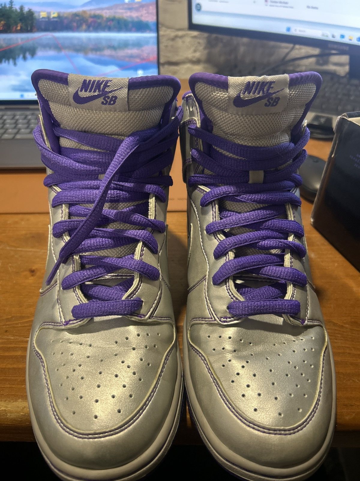 Nike Nike High Top - dinosaur jr🦕 Size US 9 / EU 42 - 7 Thumbnail
