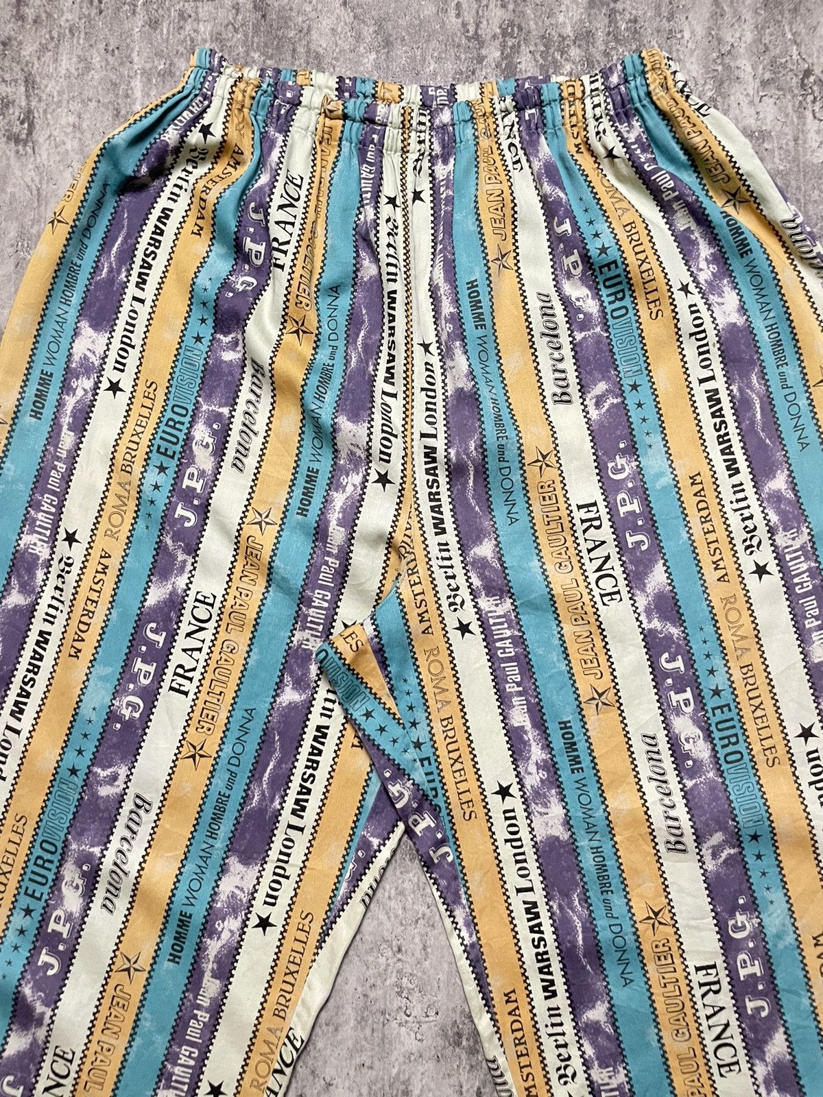 Jean Paul Gaultier Vintage Jean Paul Gaultier “EURO VISION” Printed Size US 33 - 4 Thumbnail