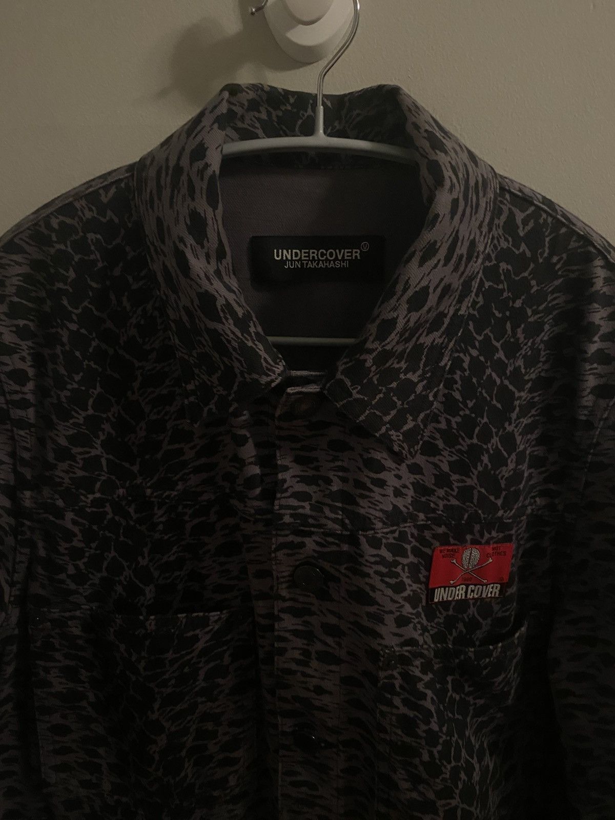 Undercover 18ss lavender alligator print trucker Size US M / EU 48-50 / 2 - 12 Thumbnail