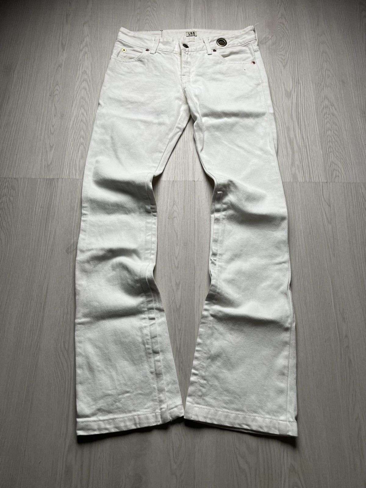 Le Grande Bleu (L.G.B.) L.G.B Chameleon Flared Zip Denim Size US 28 / EU 44 - 3 Thumbnail