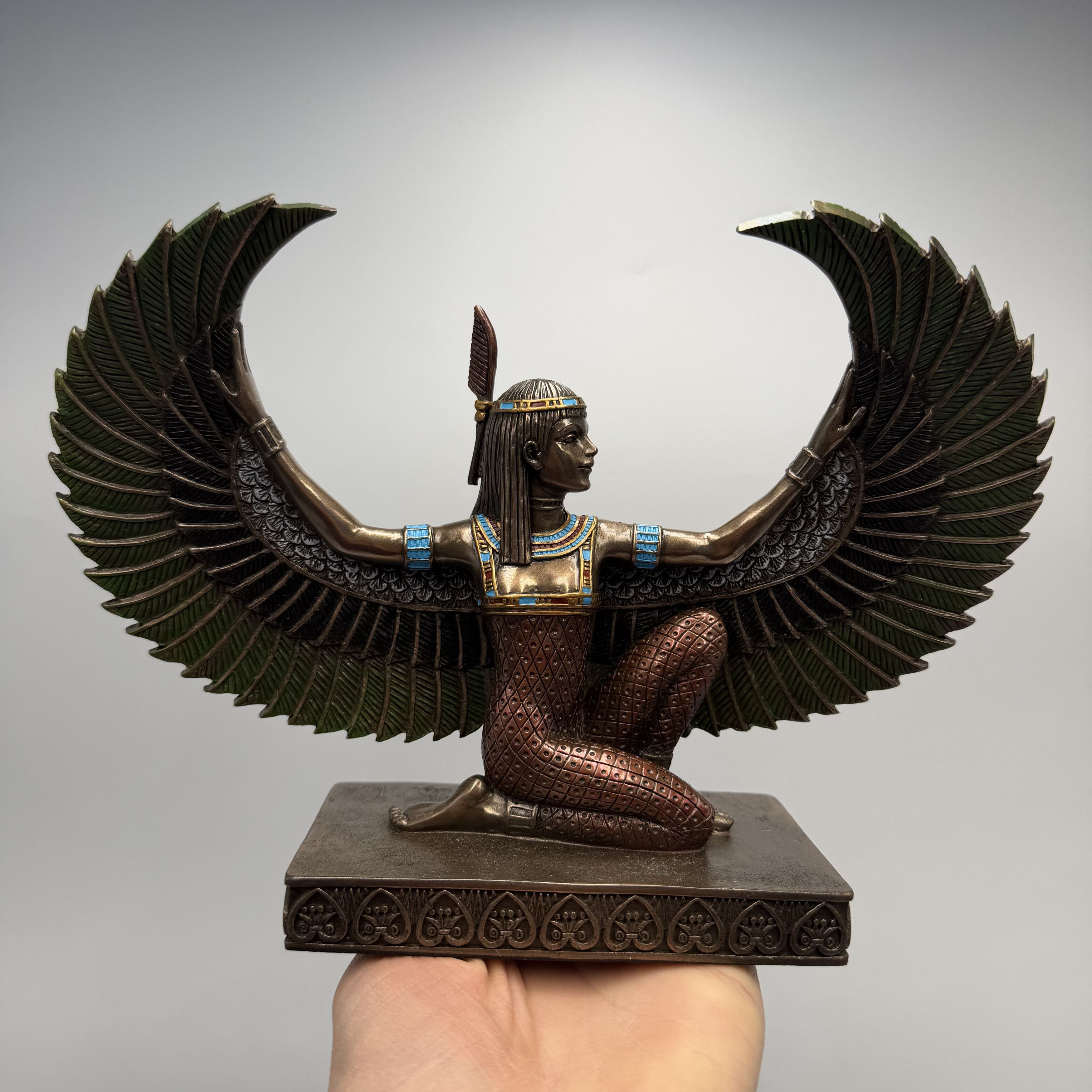 Other Birth of an Angel Statue Bronze Finish Angel Cherub Figurine Size ONE SIZE - 1 Thumbnail