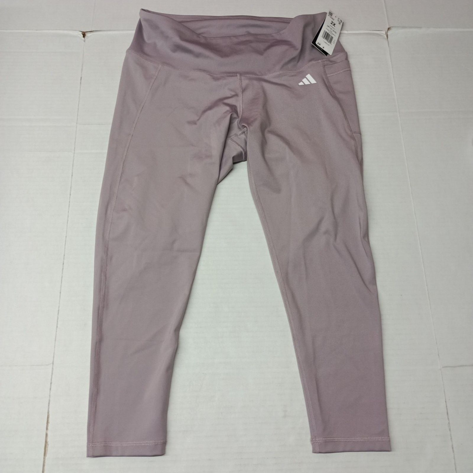 Adidas Adidas Stash Pocket High Waisted 78 Leggings Women's Size 2X Size 34" / US 12 / IT 48 - 1 Thumbnail