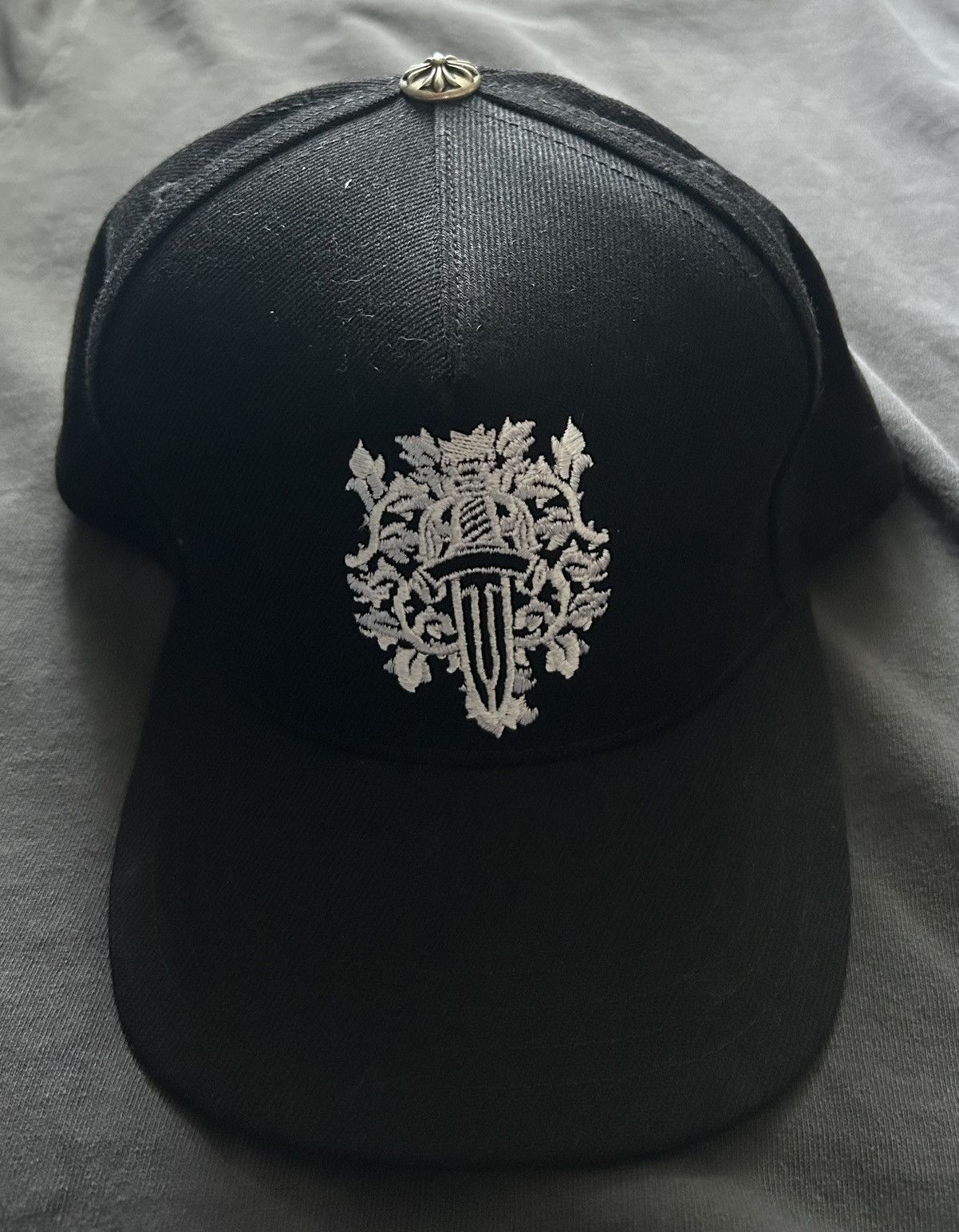 image of Chrome Hearts Dagger Hat in Black, Men's
