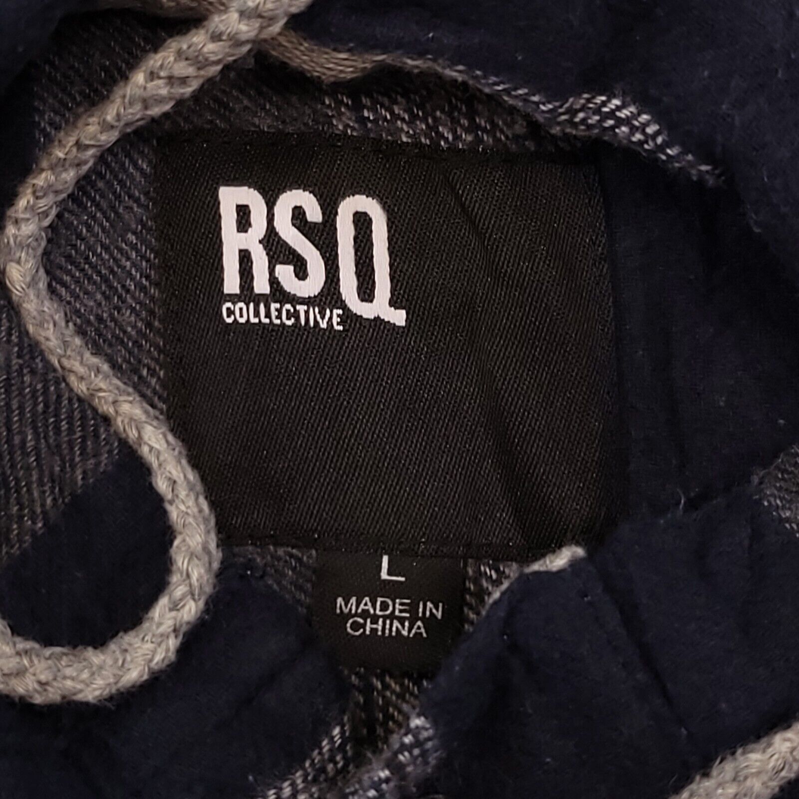 Rsq RSQ Casual Button Up Hoodie Mens Size Large L Blue Striped Size US L / EU 52-54 / 3 - 3 Thumbnail