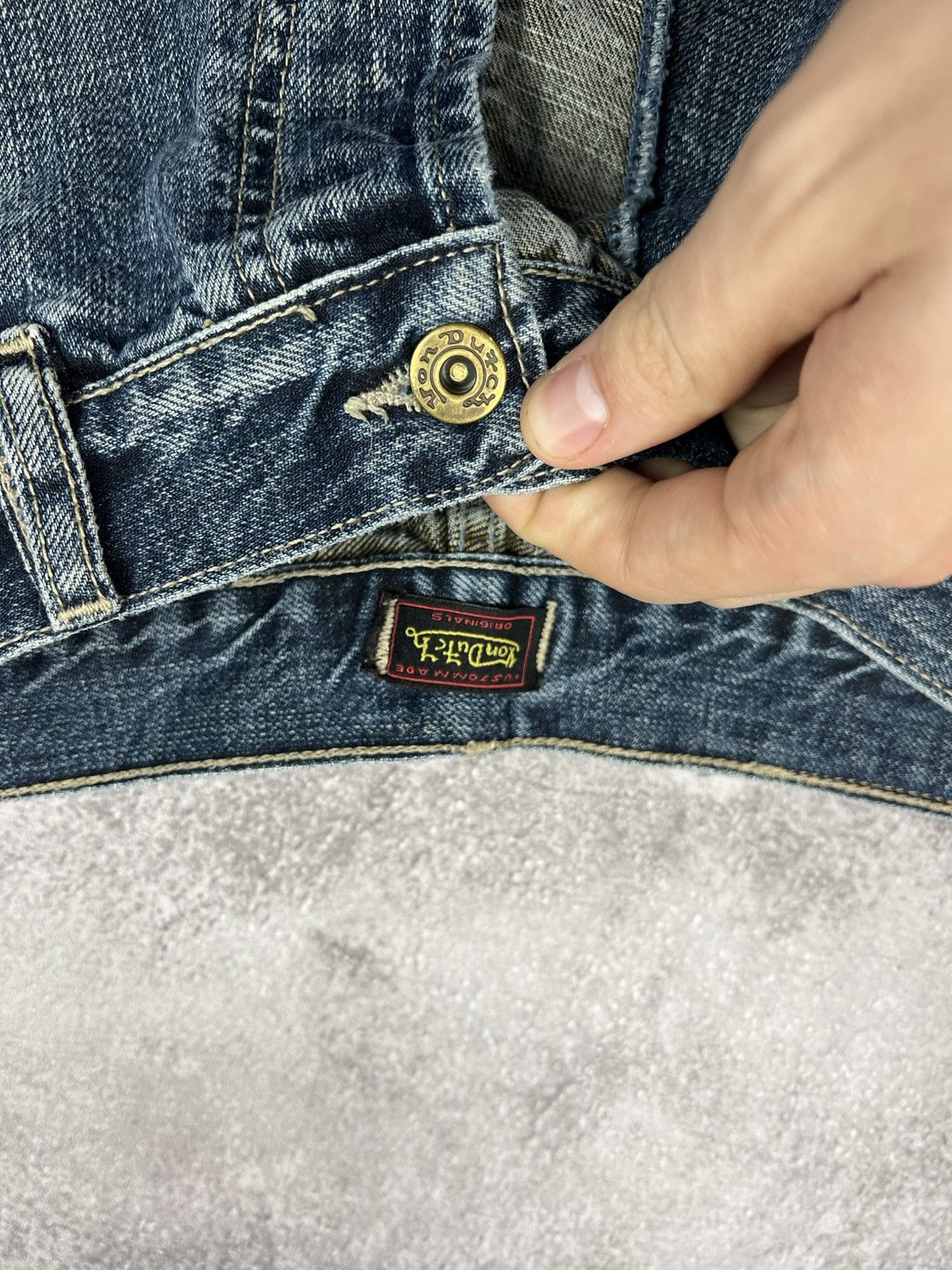 Von Dutch Von Dutch Mens Wide Denim Pants Jeans Y2K Japanese Size US 30 / EU 46 - 6 Thumbnail